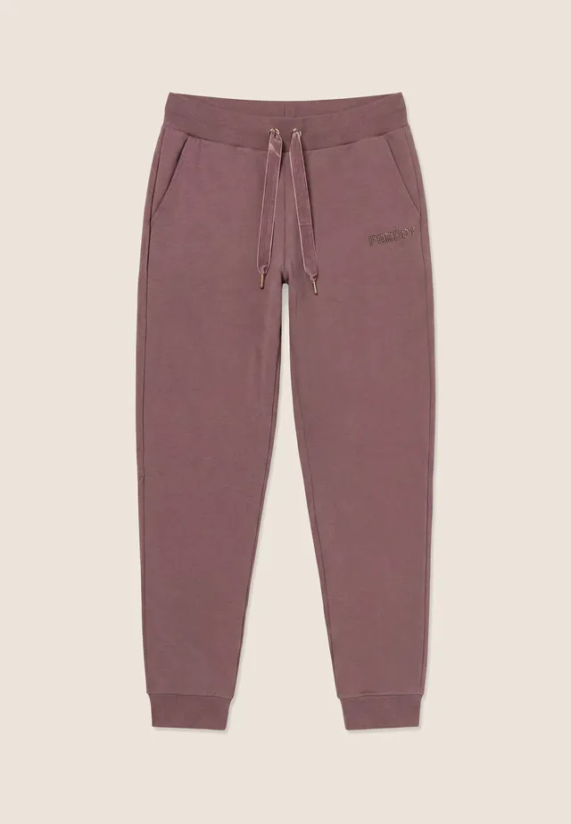 freddy-pantalon-sport-femme-regular-molleton-poignet image 1
