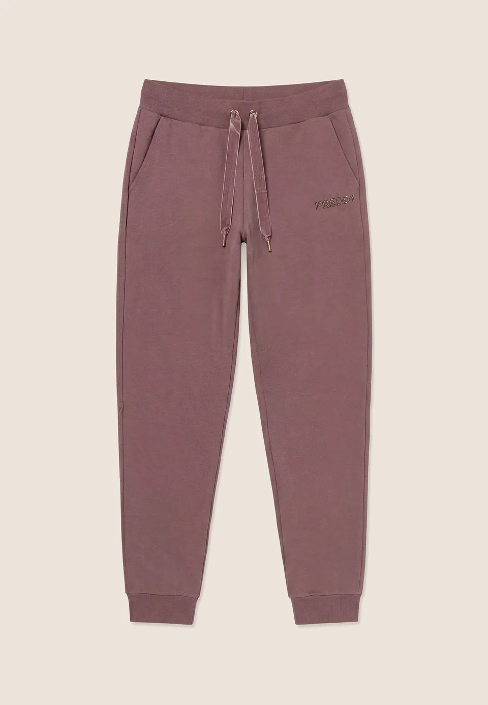 freddy-pantalon-sport-femme-regular-molleton-poignet image 1