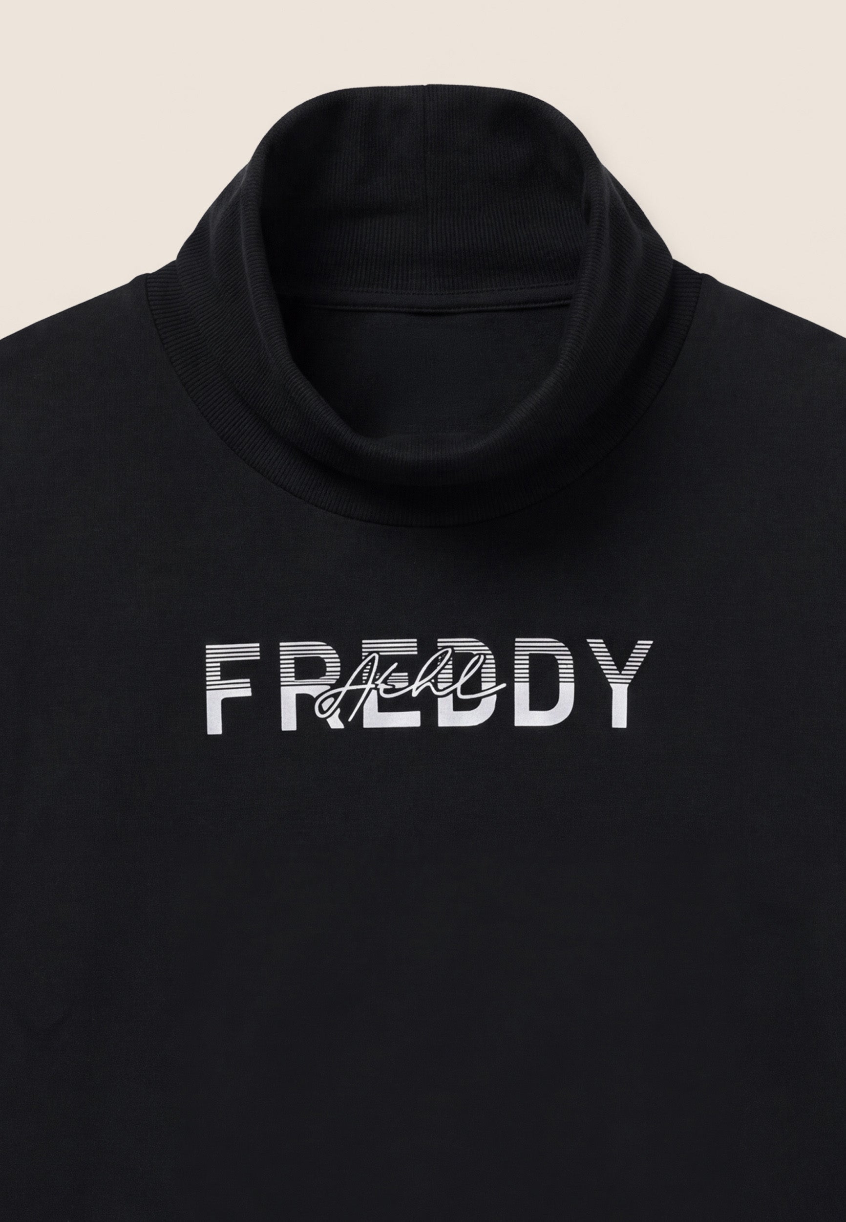 freddy-sweat-femme-col-haut-effet-2-en-1-coton-gratt image 3