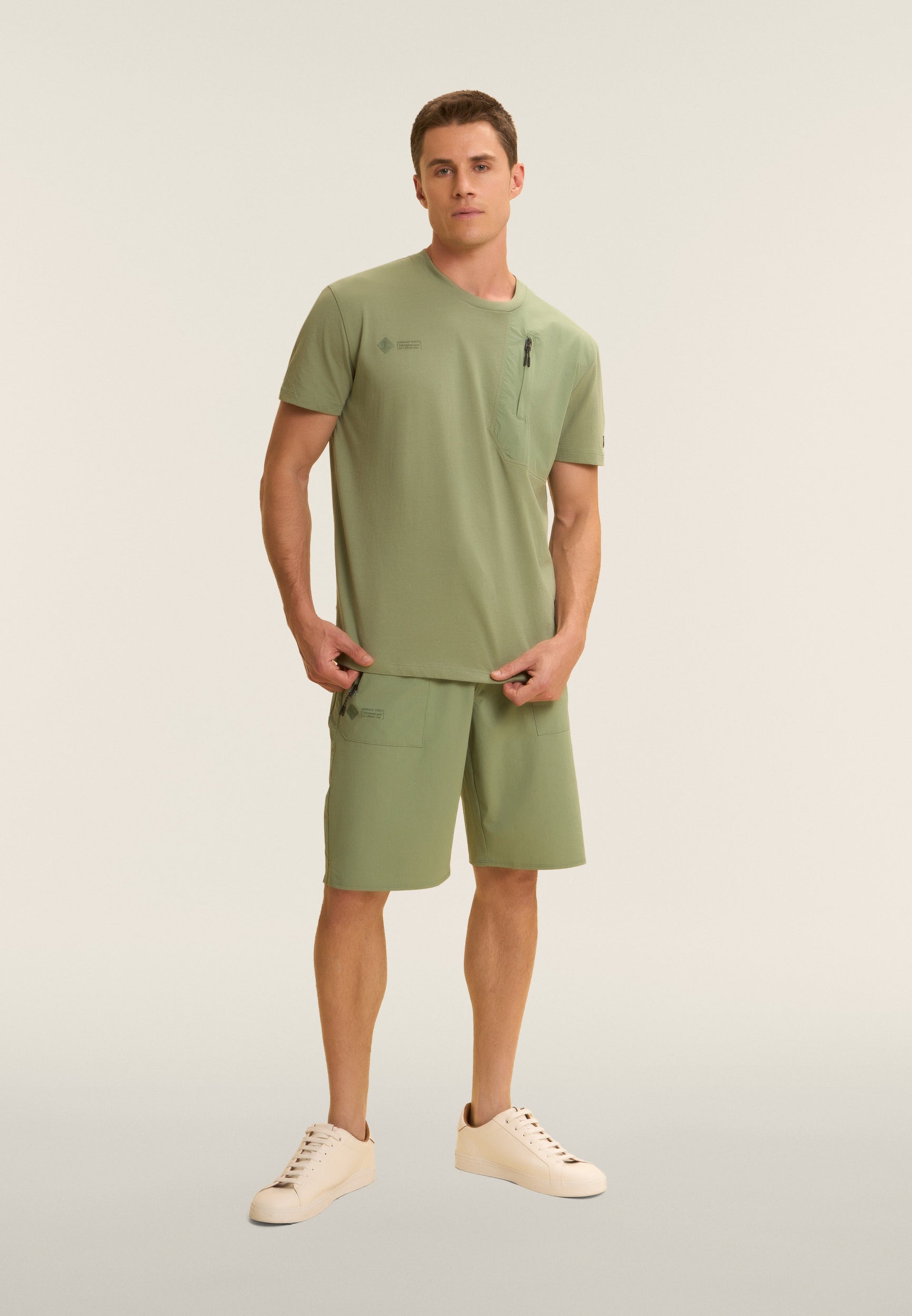 freddy-t-shirt-comfort-taschino-zip-coton-jersey-rip-stop image 2