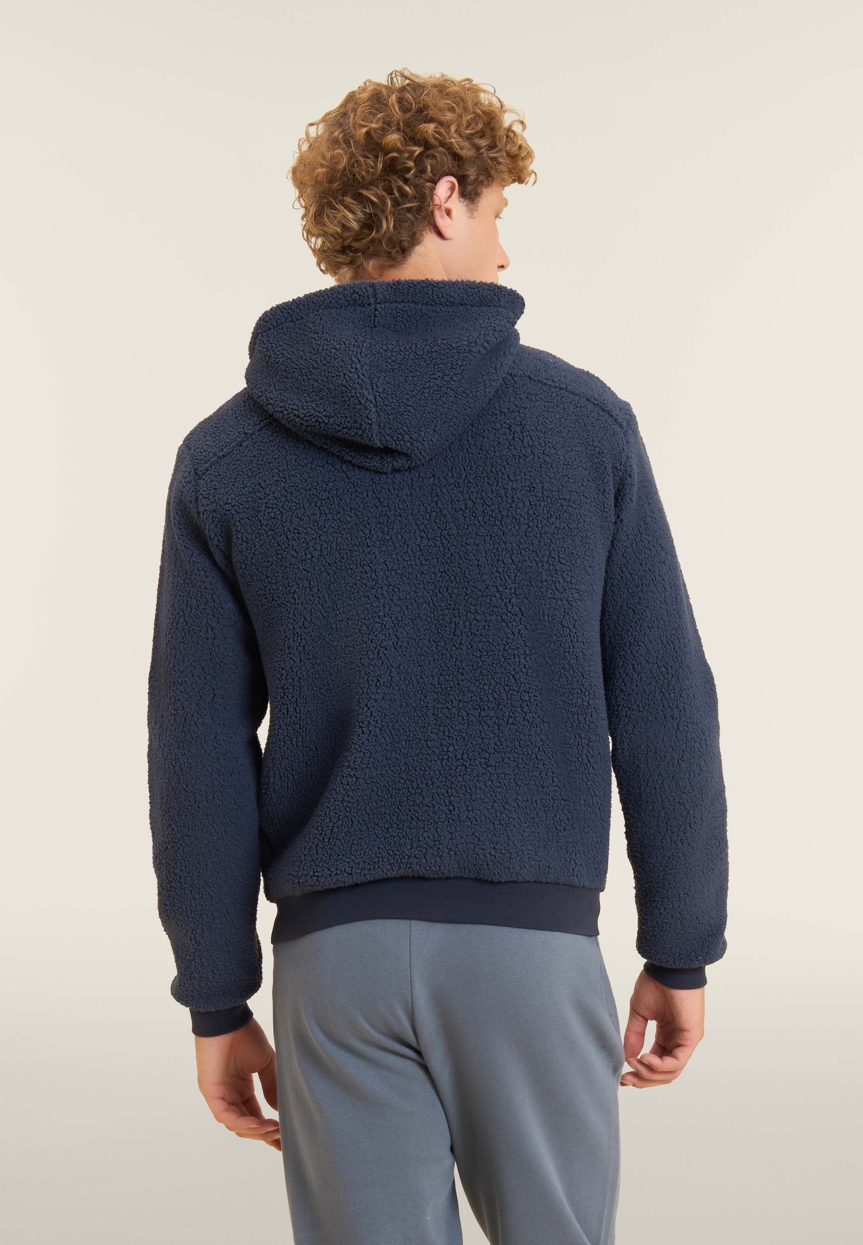 freddy-sweat-homme-polaire-sherpa-capuche-jersey image 3