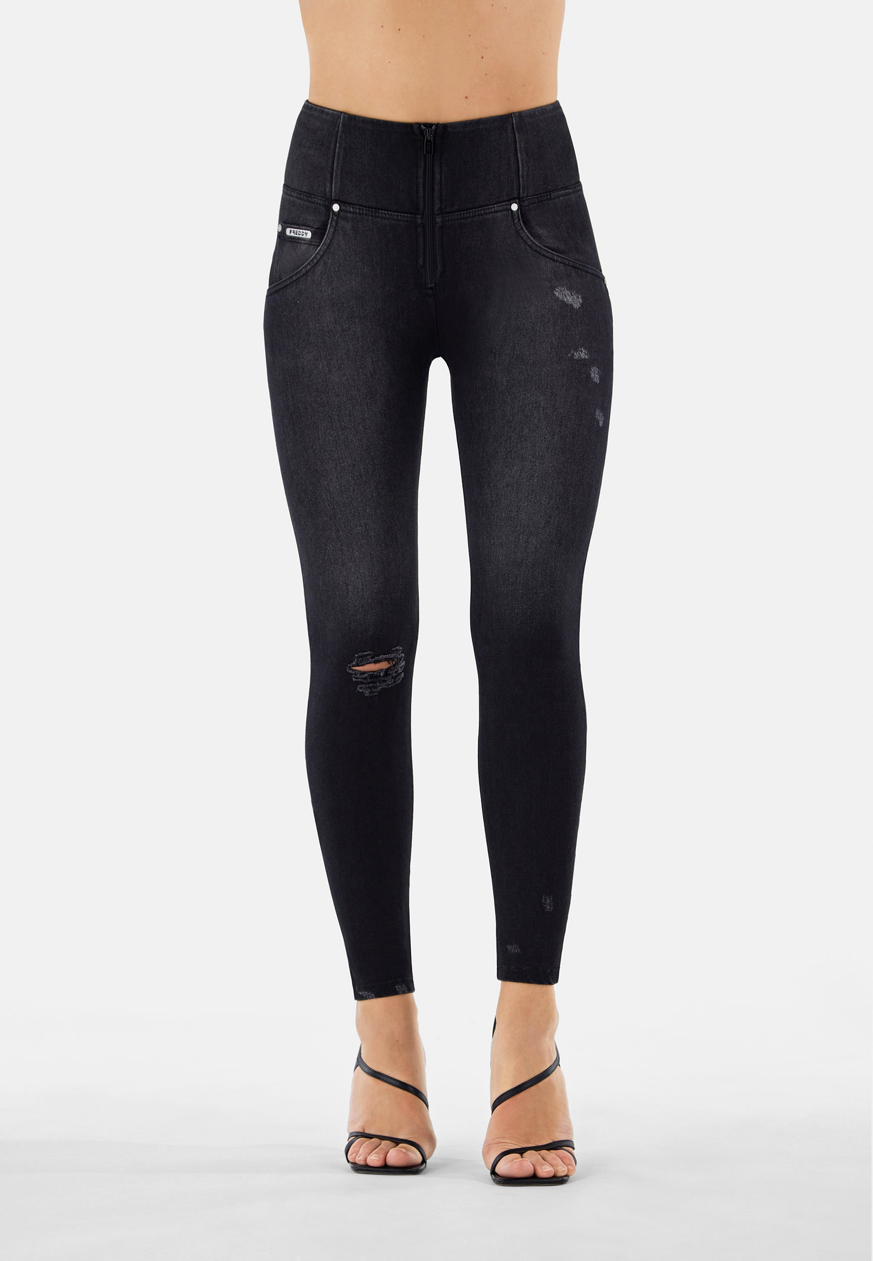 freddy-jean-push-up-wr-up-superskinny-taille-haute-jean-femme image 1