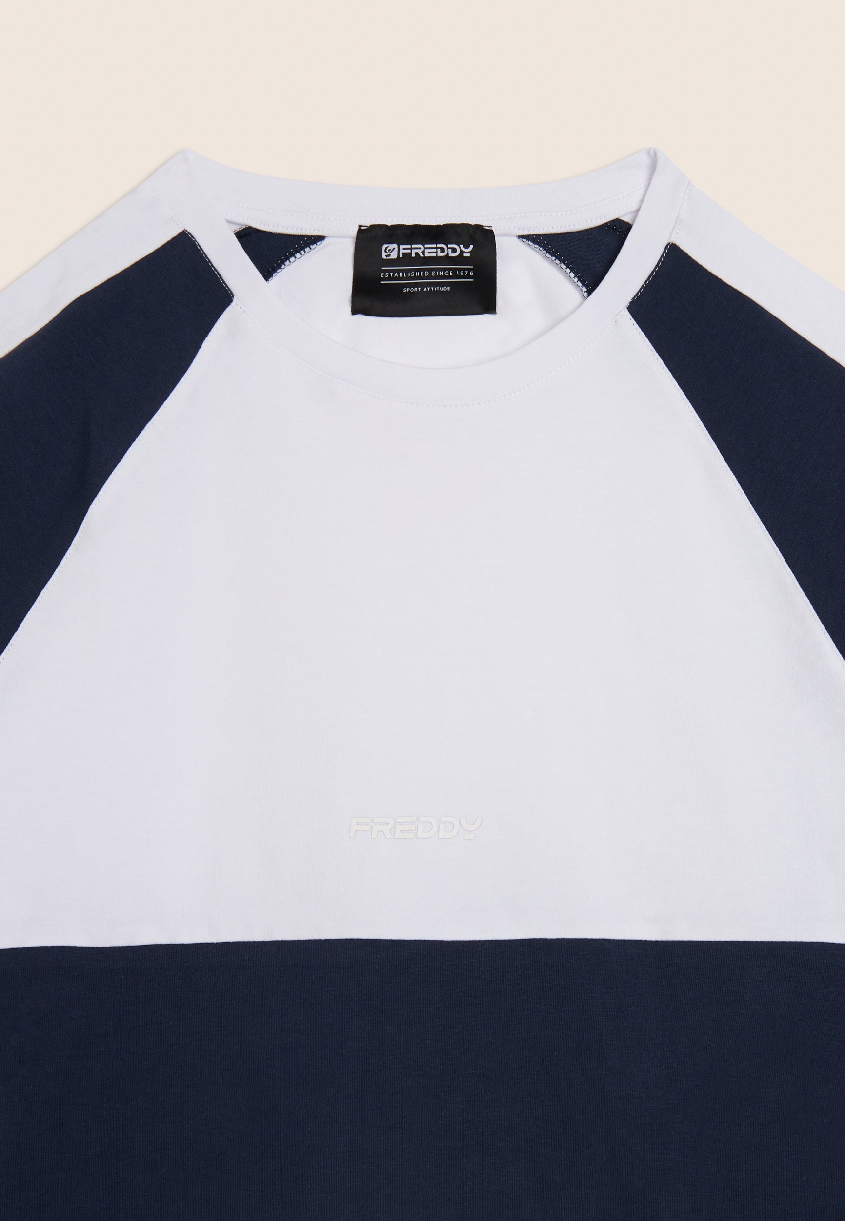 freddy-t-shirt-femme-color-block-jersey-coton-extensible image 6