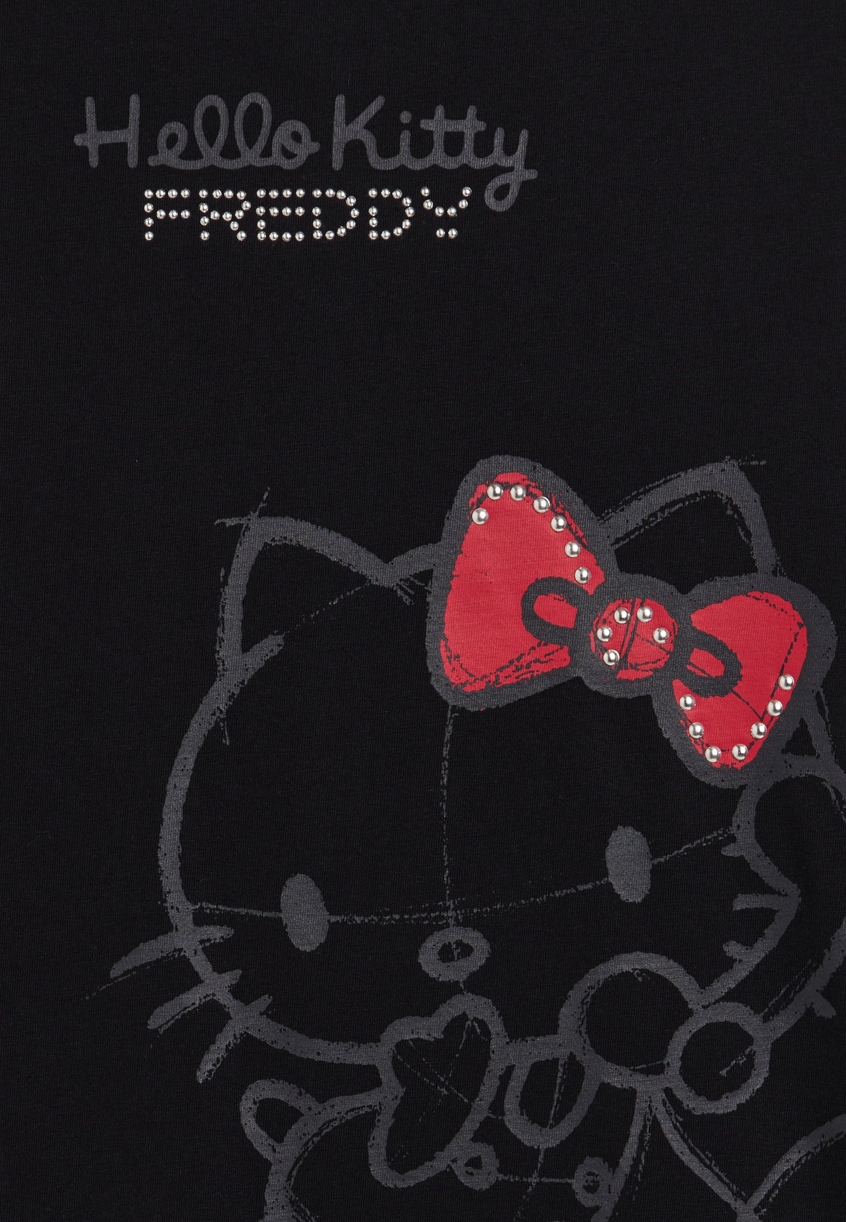 freddy-t-shirt-hello-kitty-ton-sur-ton-logo-clout image 8