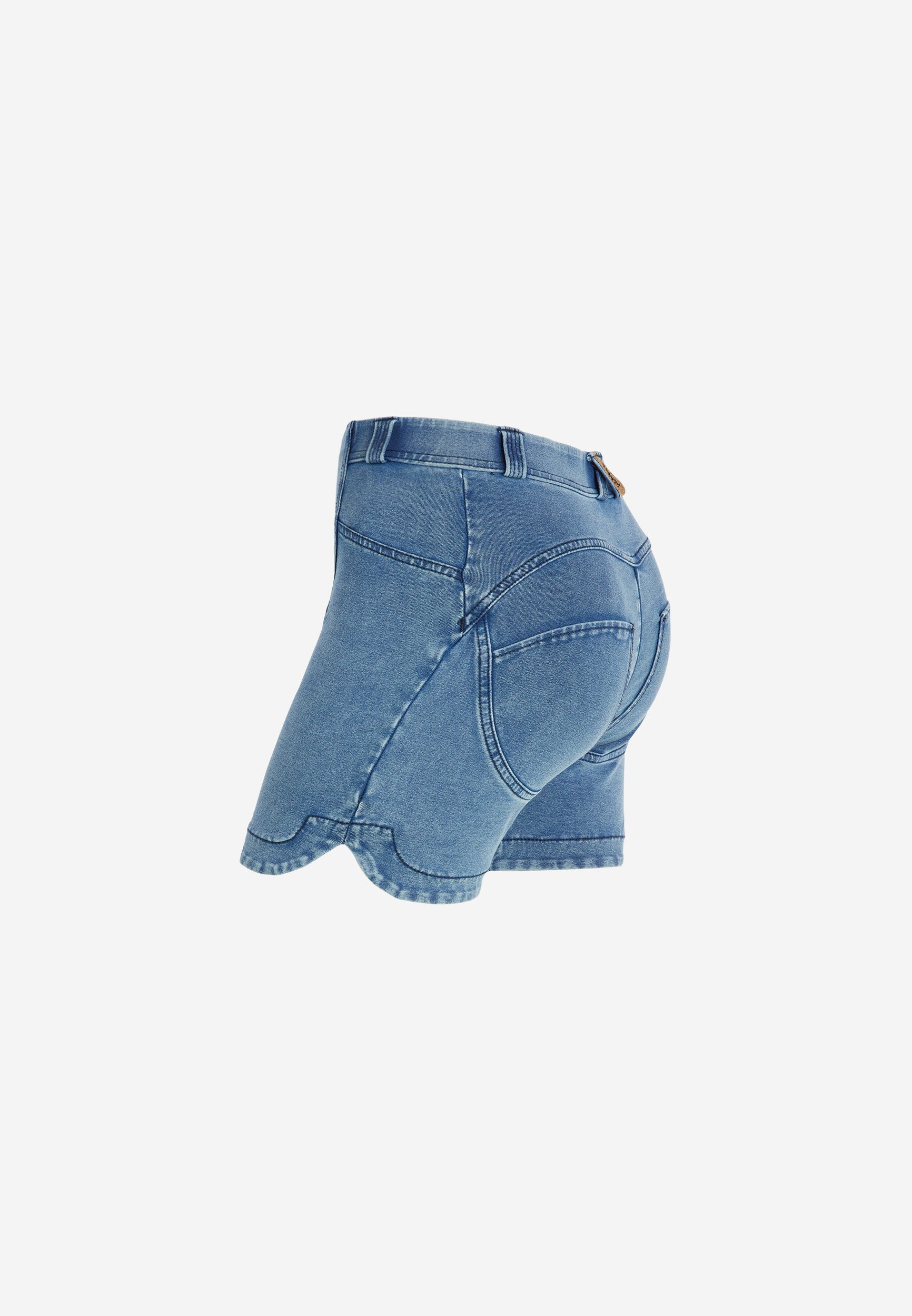 freddy-wr-up-short-taille-haute-pinces-jersey-denim image 7