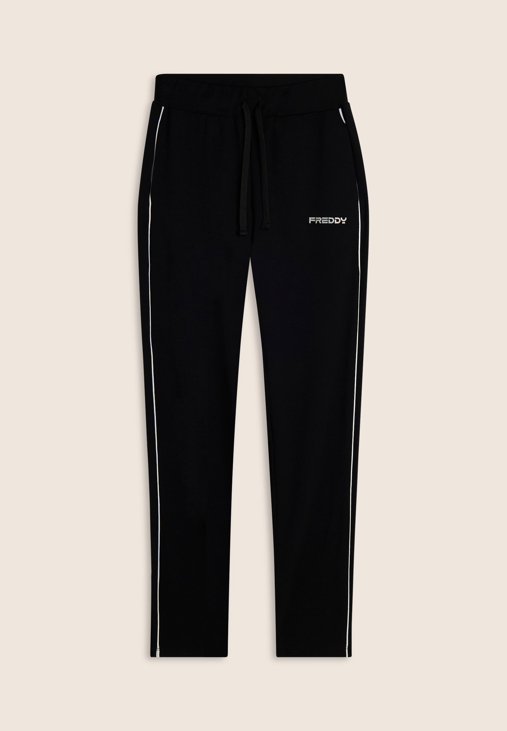 freddy-pantalon-slim-jambe-ajust-e-liser-s-contrast-s image 1
