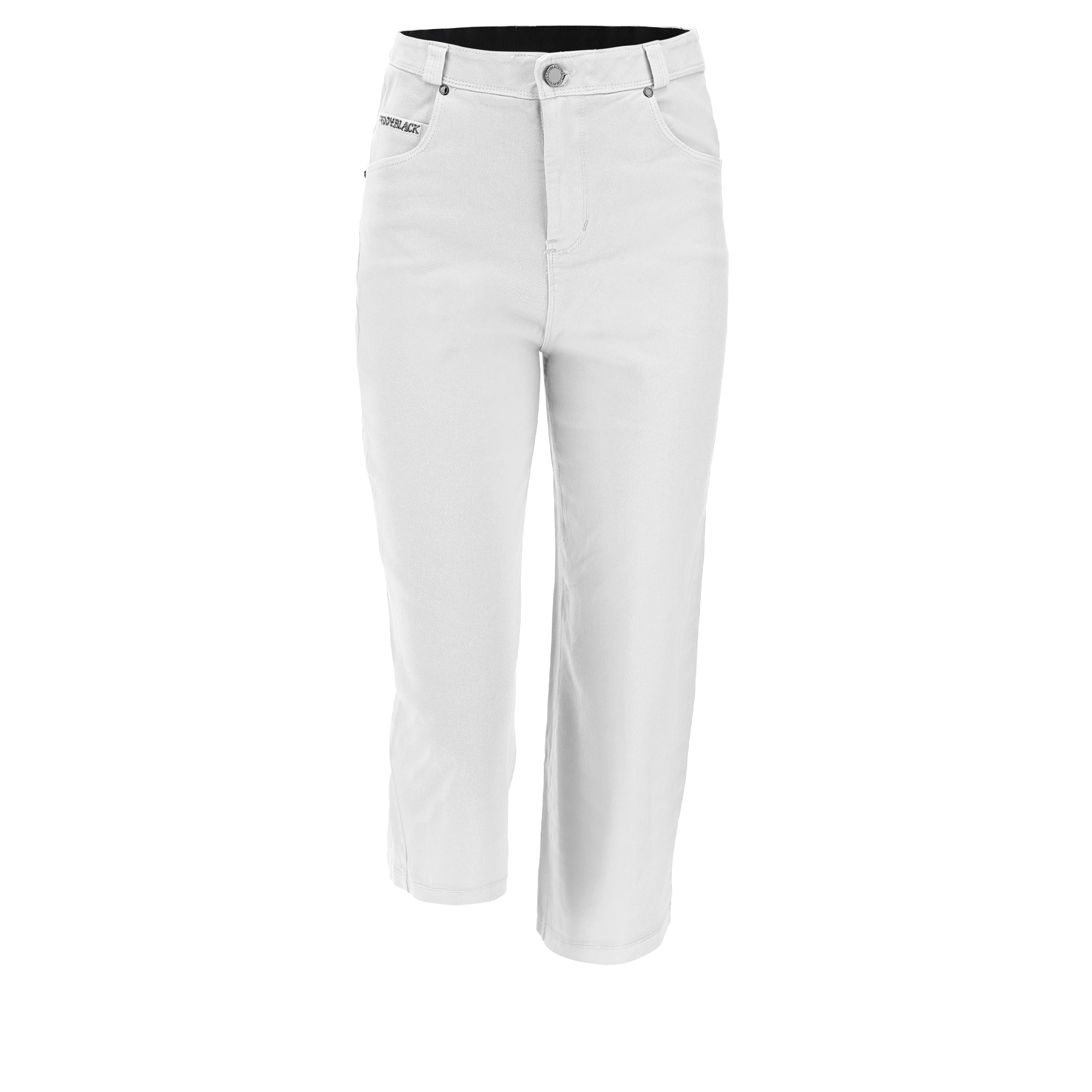 freddy-black-pantalon-capri-jambe-large-3-4-taille-haute image 6