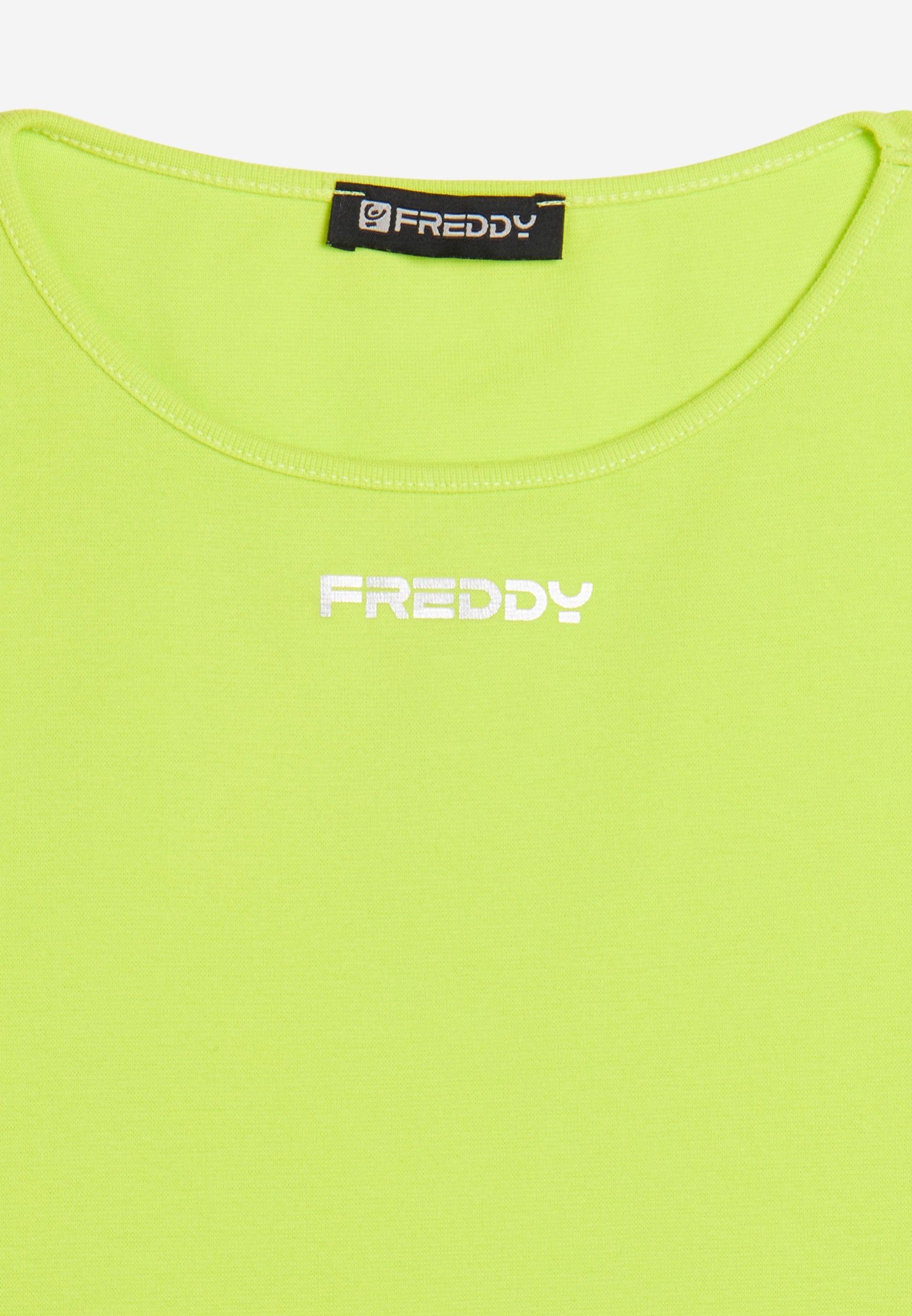 t-shirt-femme-freddy-jersey-l-ger-imprim-minimal image 3