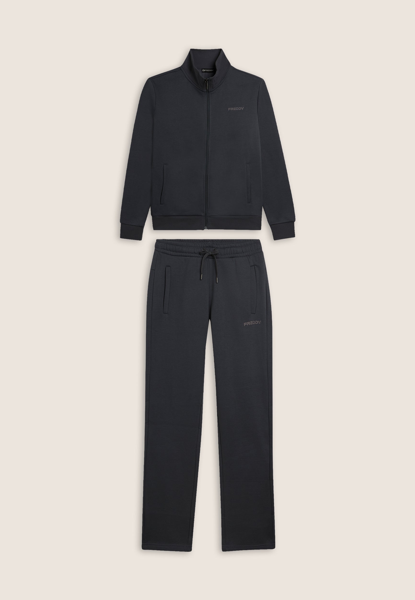 freddy-surv-tement-homme-full-zip-molleton-gratt-col-haut-droit image 4