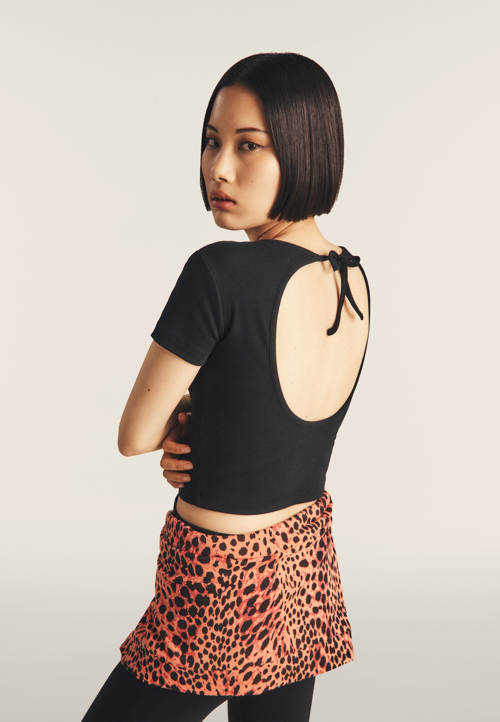 freddy-t-shirt-slim-fit-c-tel-ouverture-dos-femme image 3