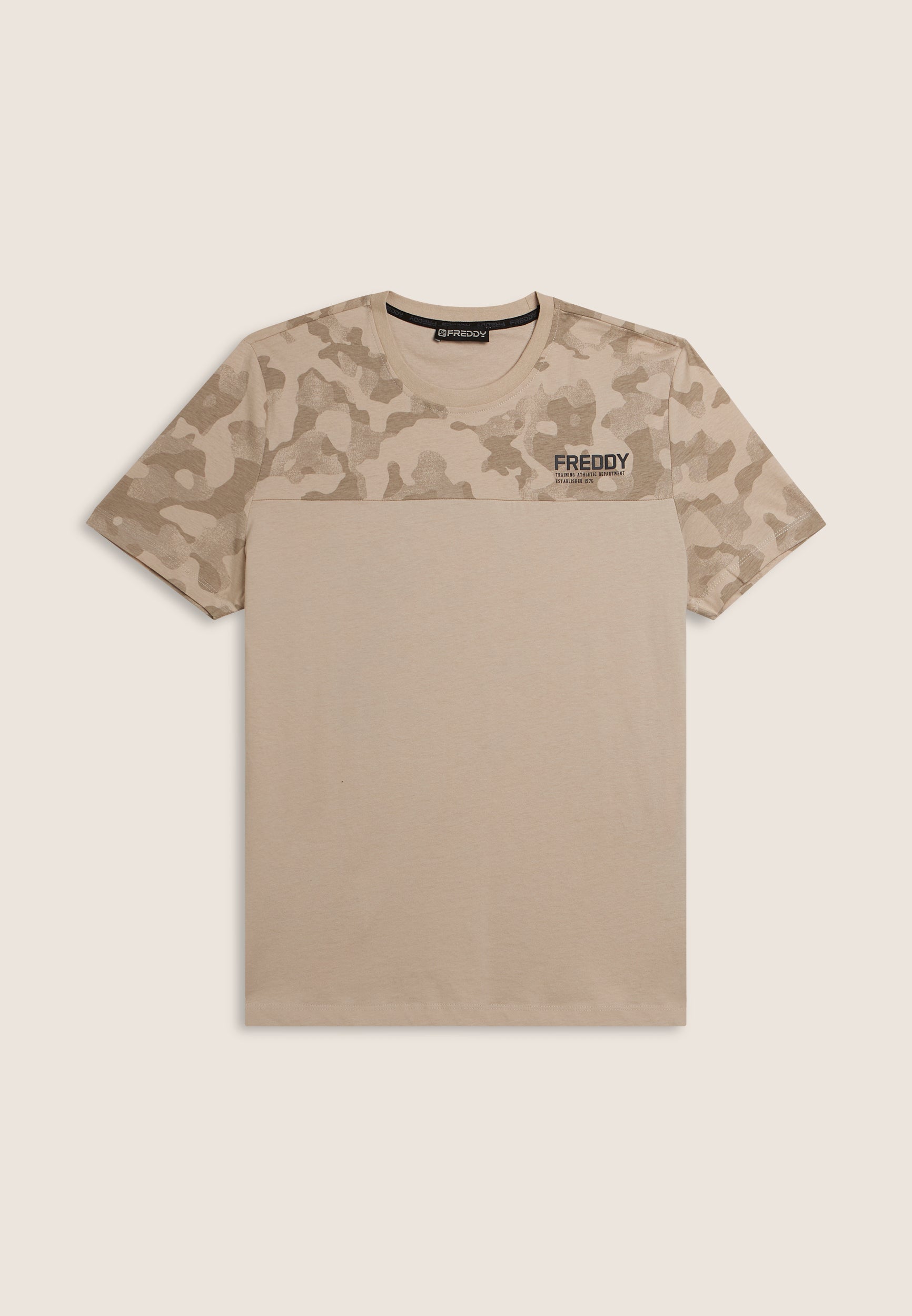 freddy-t-shirt-camouflage-c-ur-logo-fond-uni-coton image 8