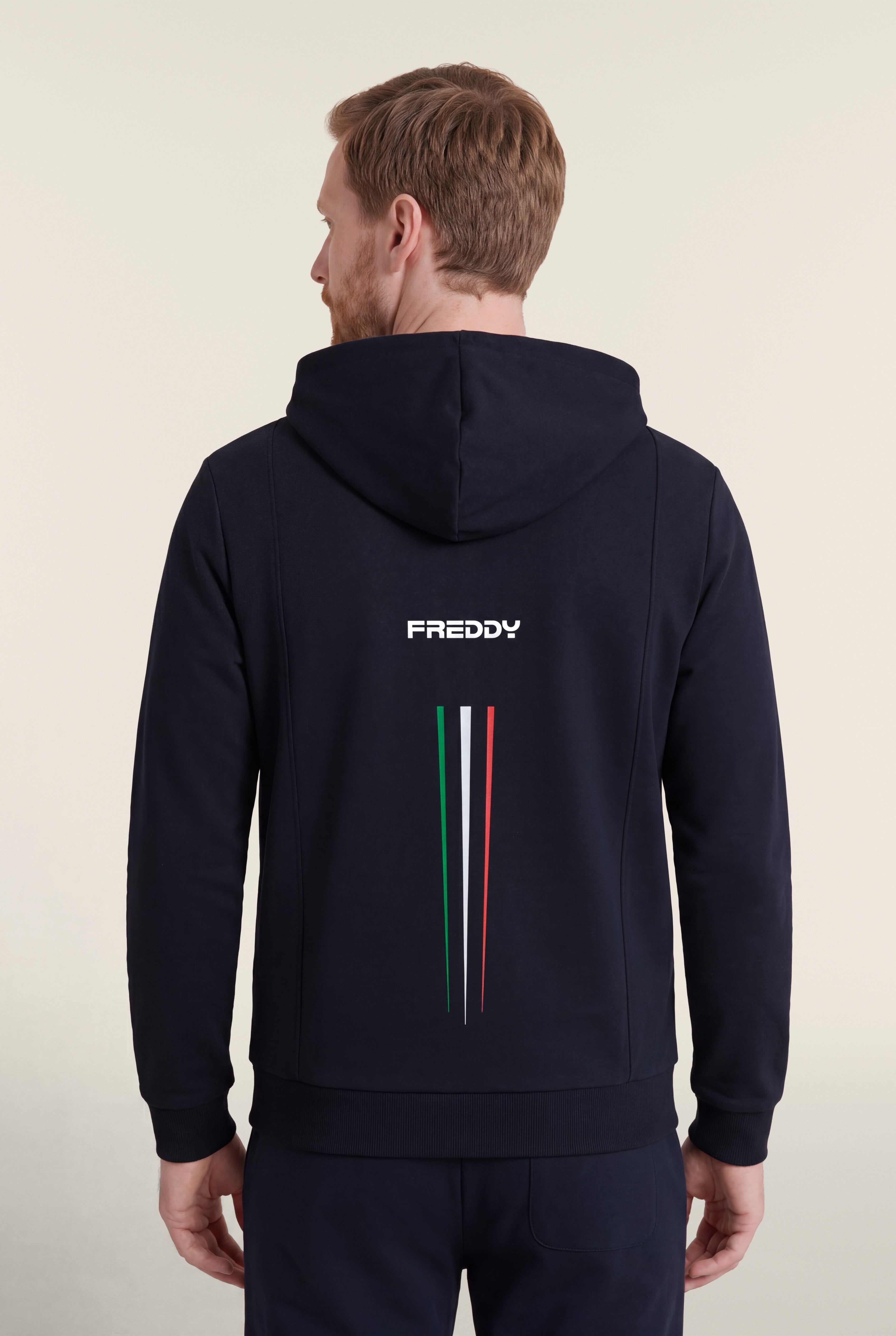 freddy-felpa-uomo-fipav-beach-volley-sweat-homme-zipp-capuche image 3