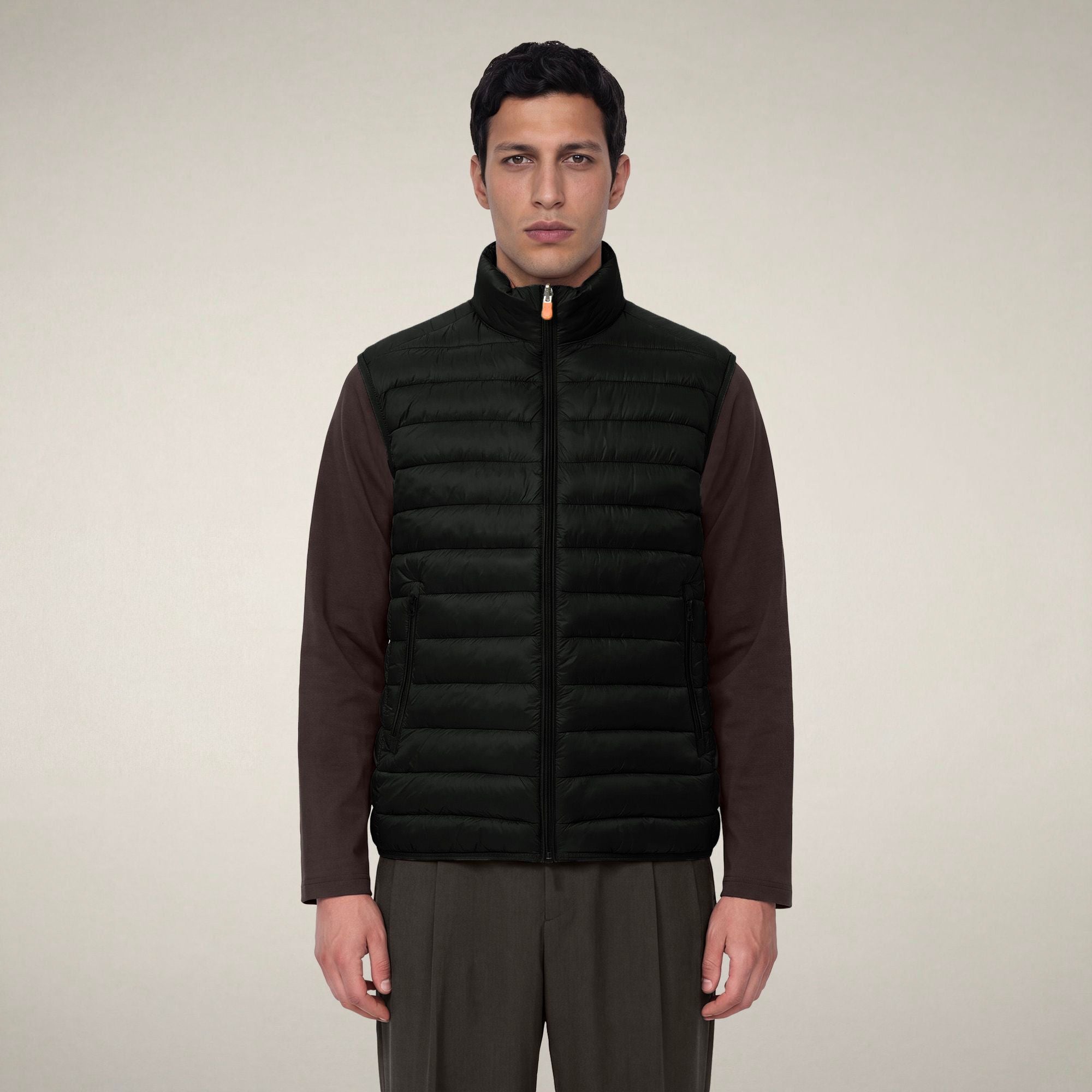 save-the-duck-rupert-gilet-homme-vert-noir image 5