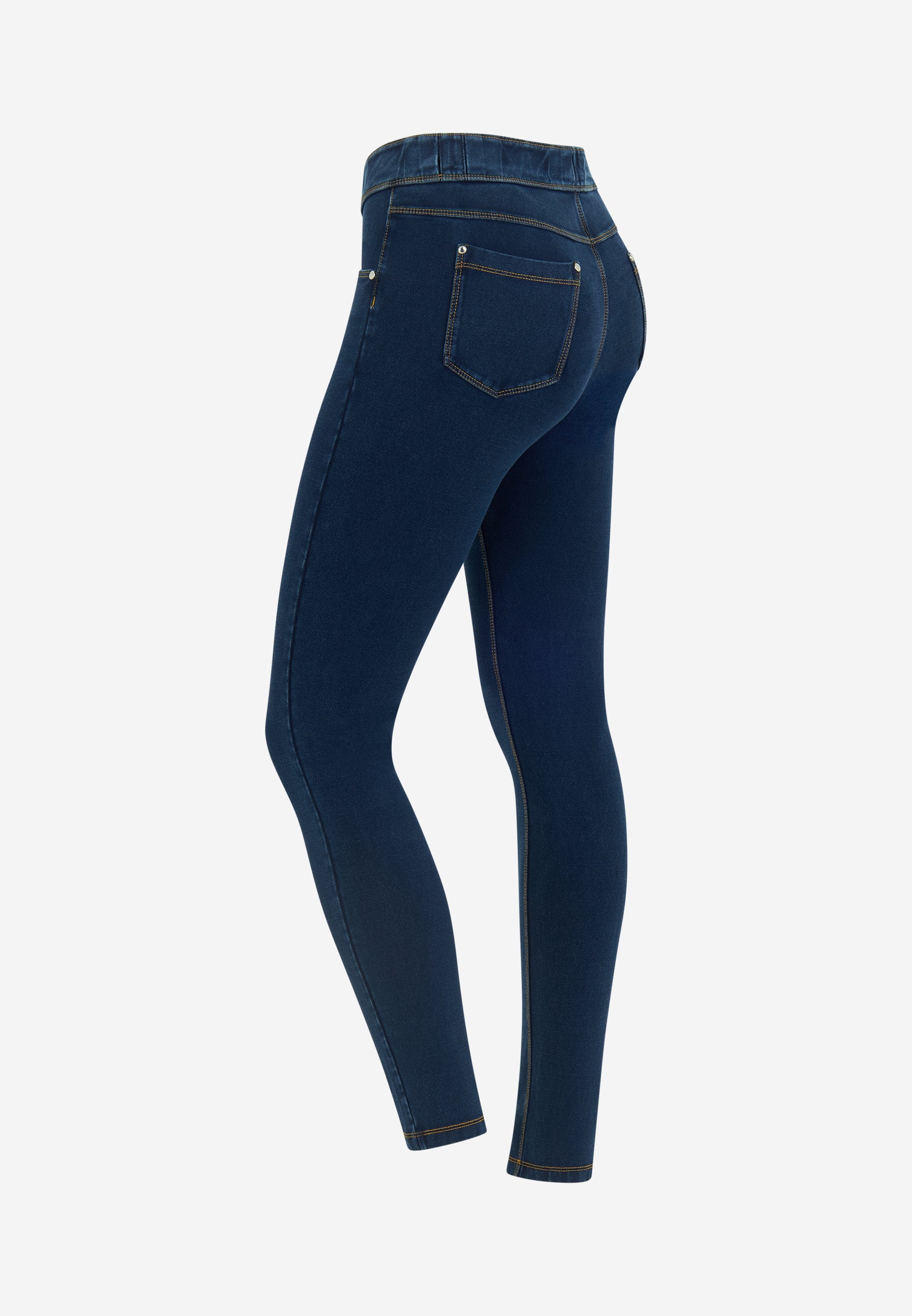 freddy-n-o-w-pants-jeggings-skinny-taille-moyenne-jersey-denim image 5