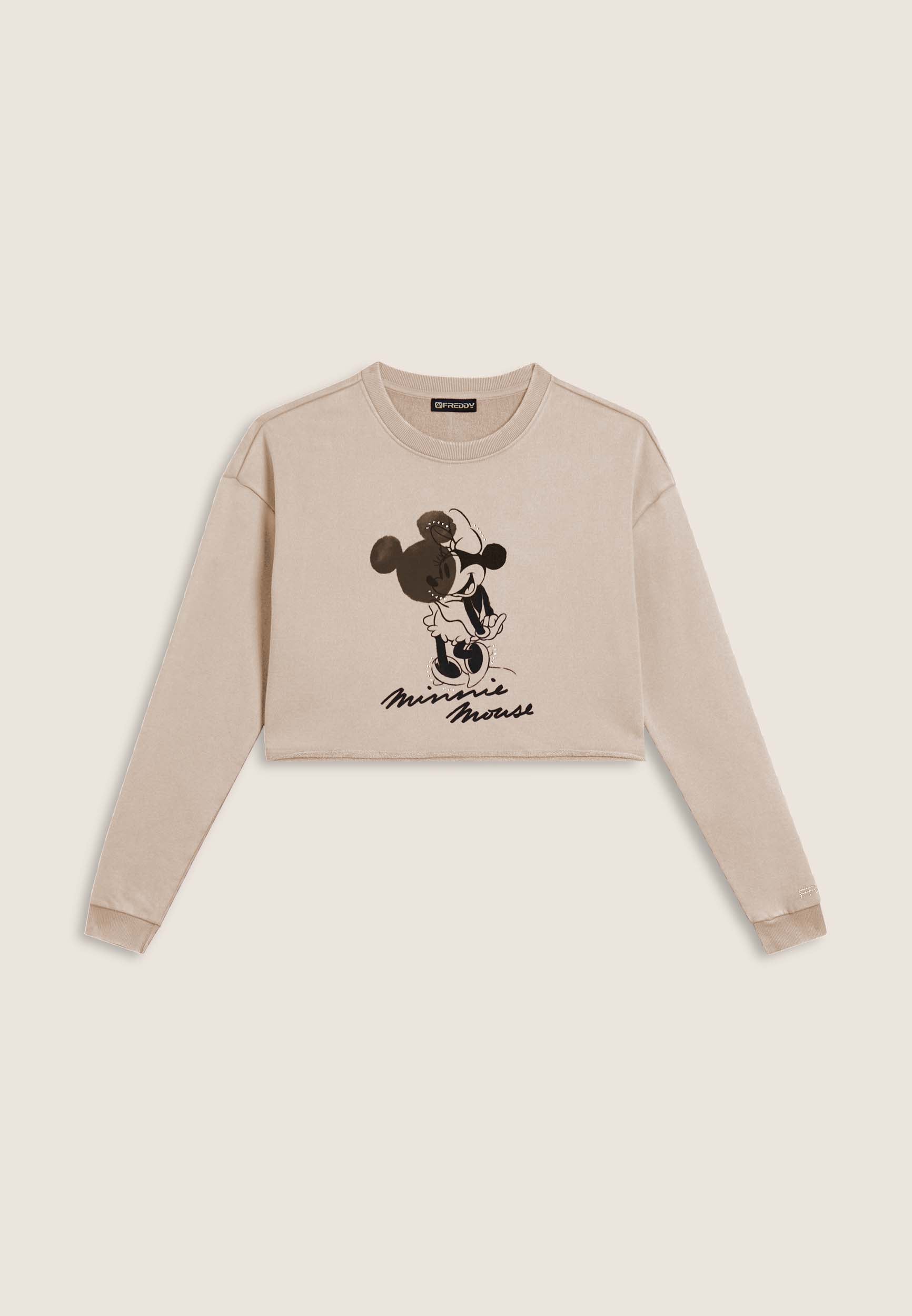 freddy-felpa-cropped-disney-sweat-femme-minnie-mickey-strass image 8