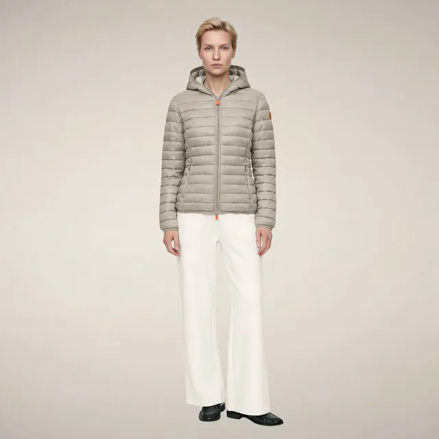 save-the-duck-daisy-doudoune-femme-beige-rainy image 1