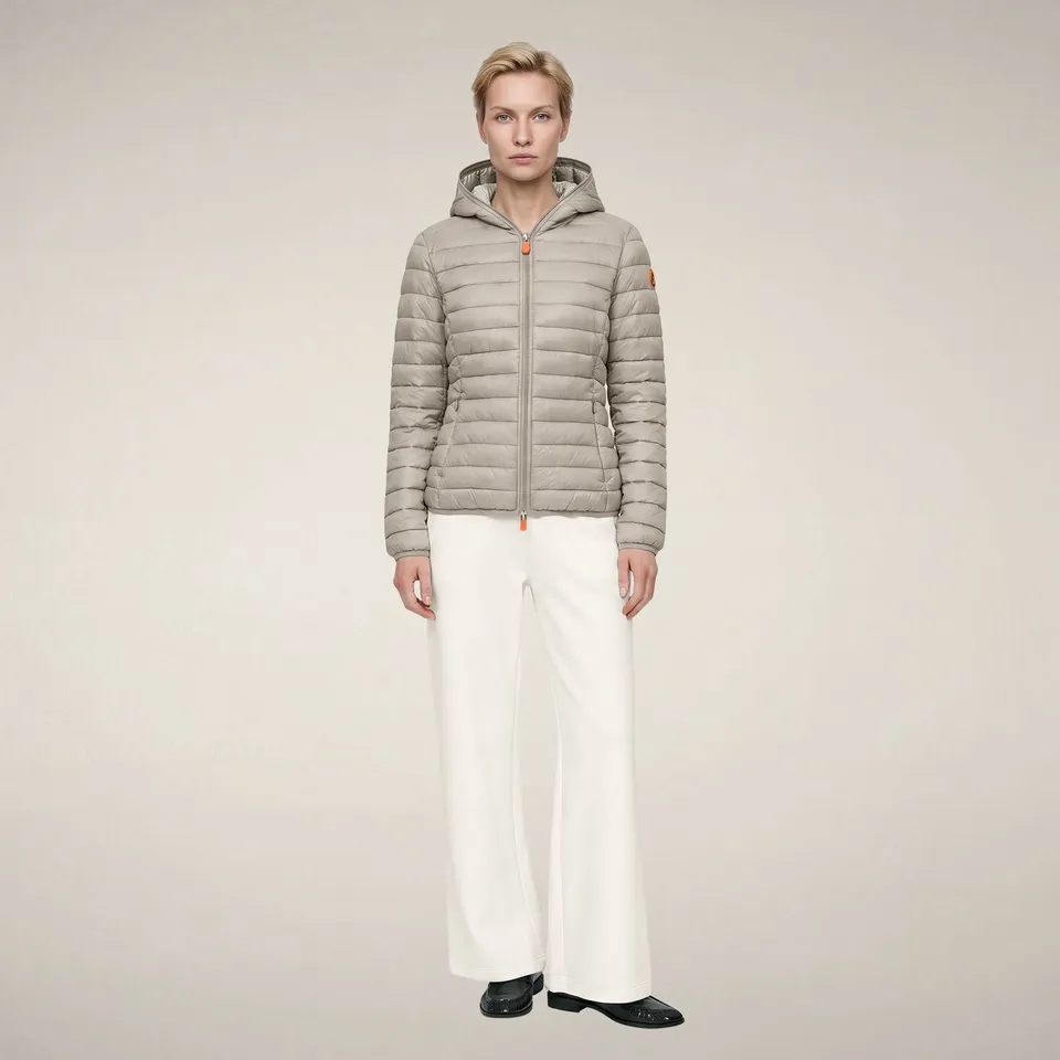 save-the-duck-daisy-doudoune-femme-beige-rainy image 1