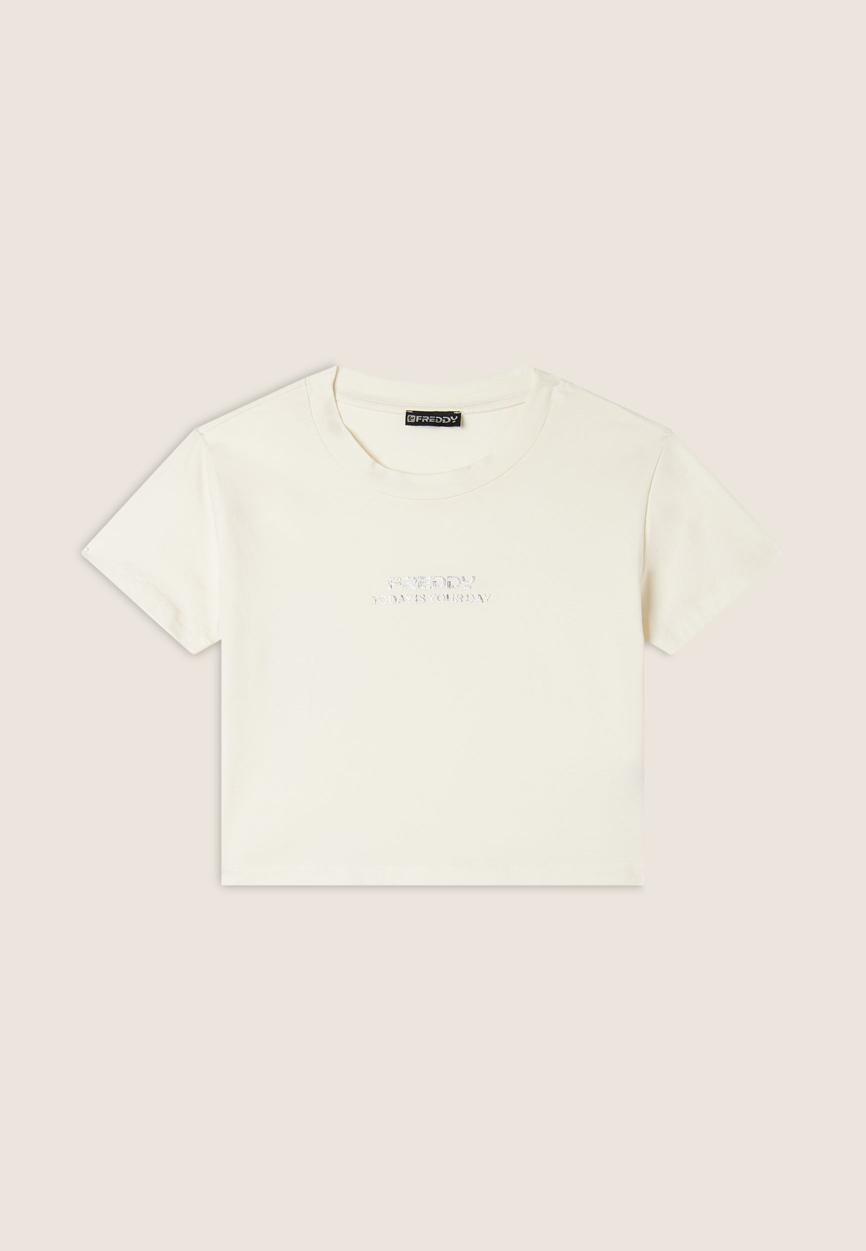 freddy-t-shirt-femme-cropped-slim-fit-jersey-l-ger-logo image 5