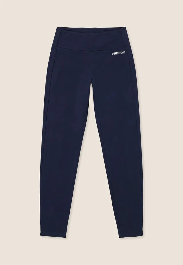 freddy-leggings-taille-regular-soft-touch-en-molleton-stretch image 1