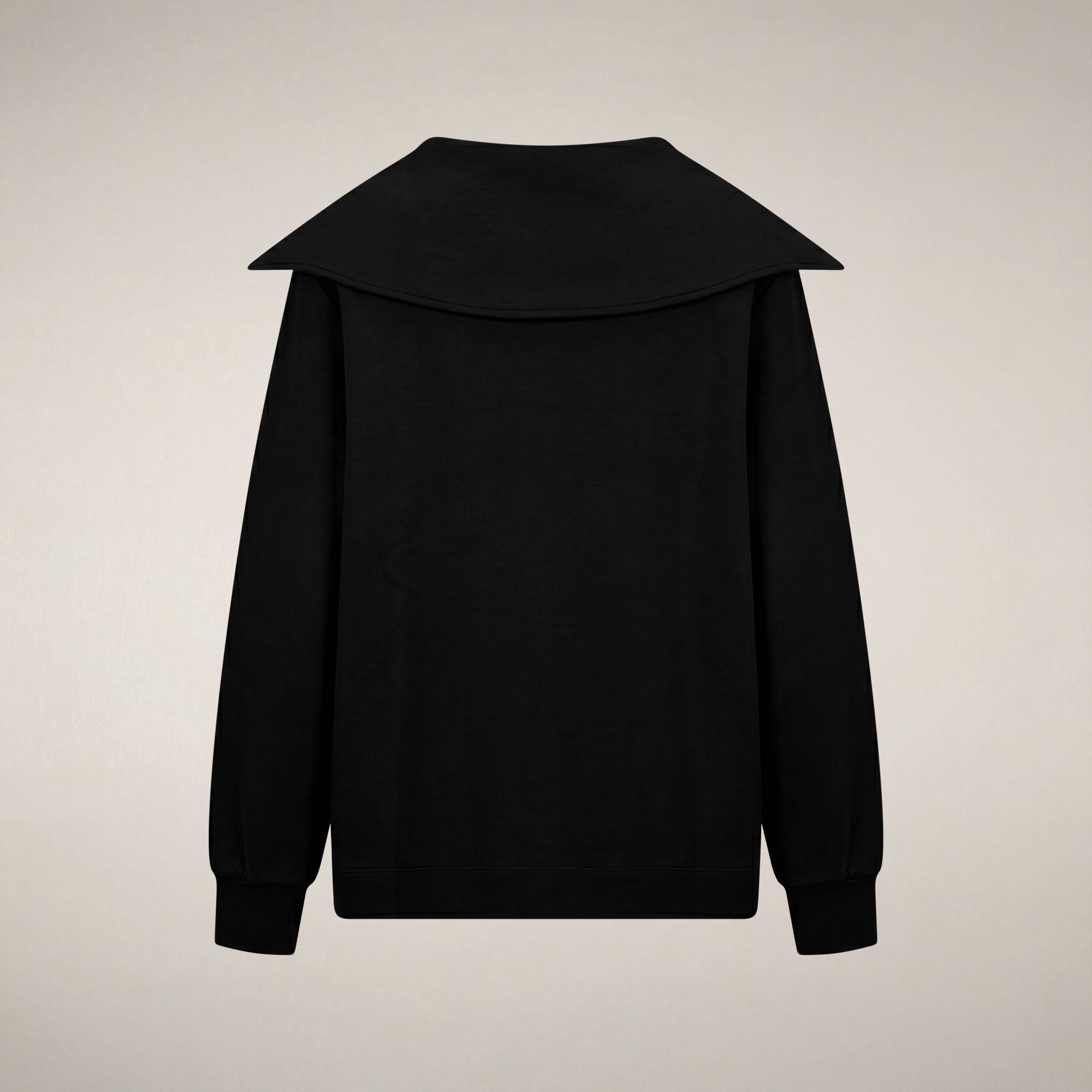 save-the-duck-hinata-top-femme-demi-zip-noir image 4