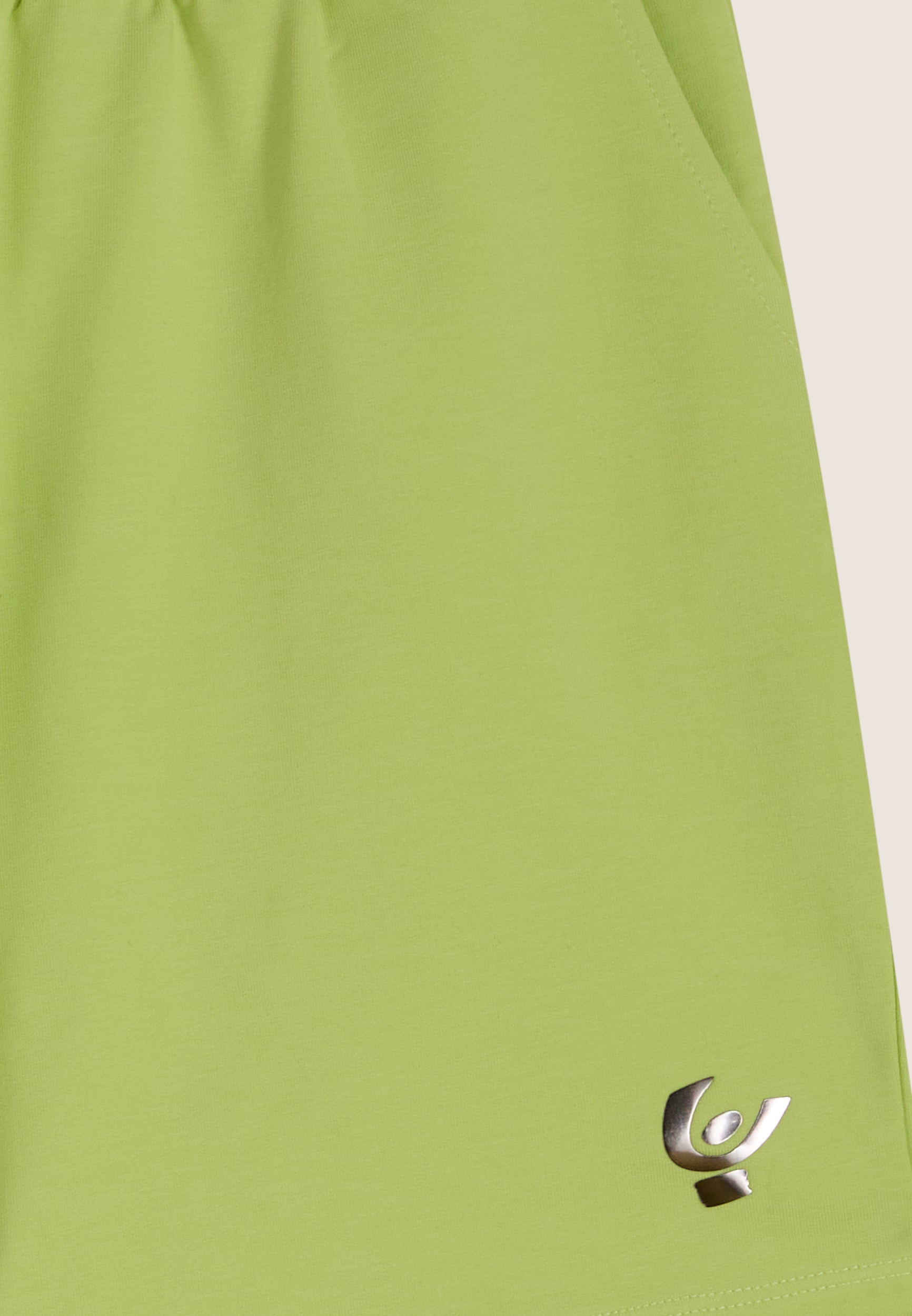 freddy-bermuda-fille-coton-logo-argent image 3