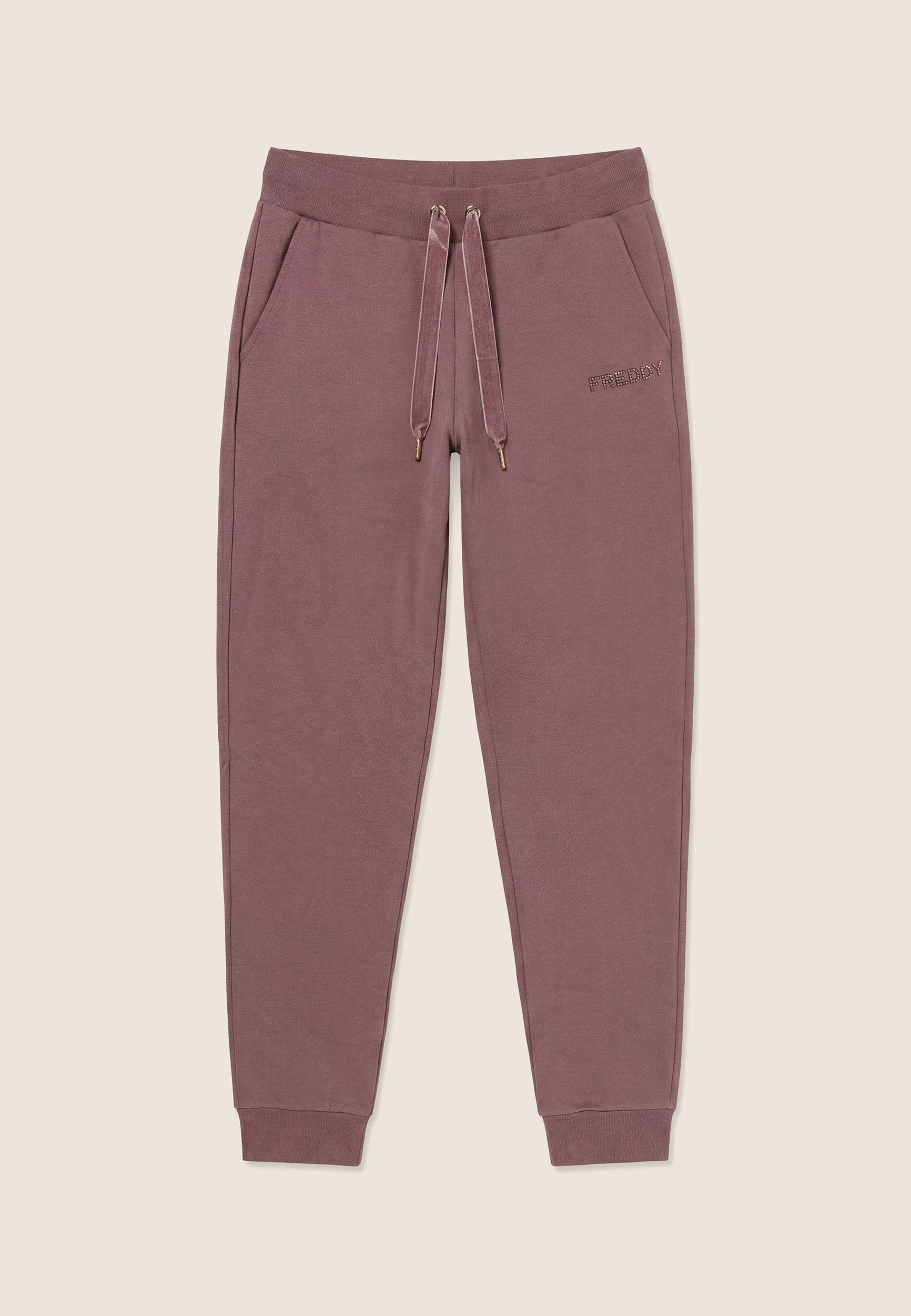 freddy-pantalon-sport-femme-regular-molleton-poignet image 1