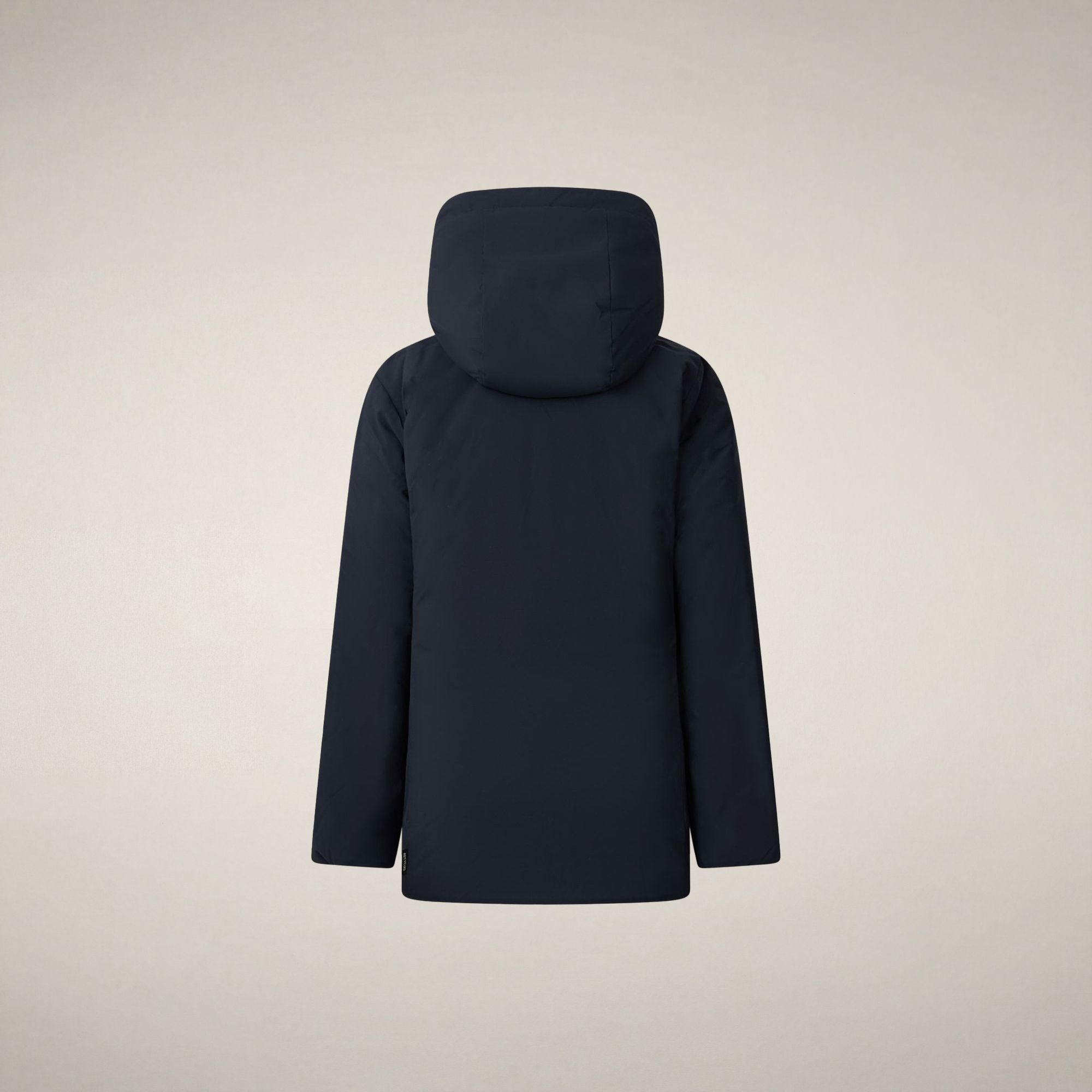 save-the-duck-cassie-parka-fille-bleu-noir image 2