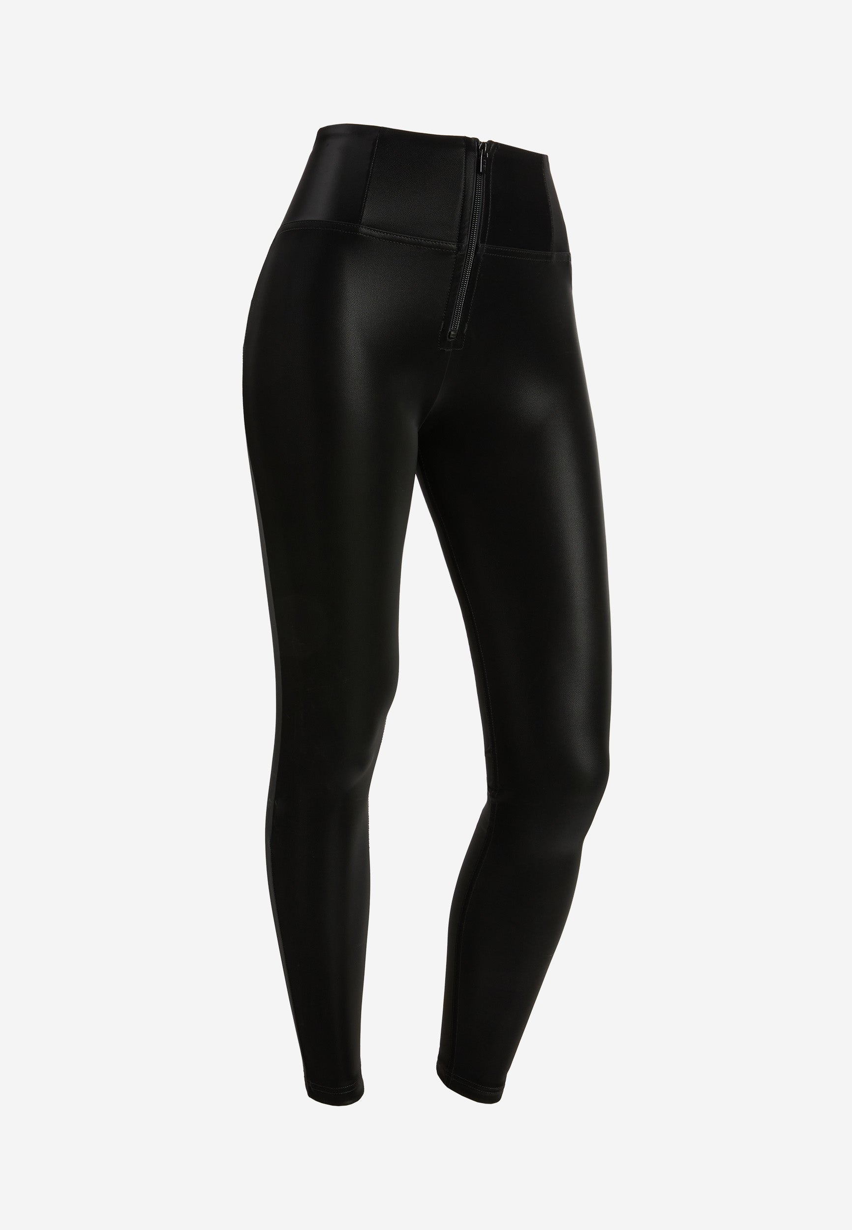 pantalon-freddy-wr-up-effet-cuir-brillant-taille-haute image 5