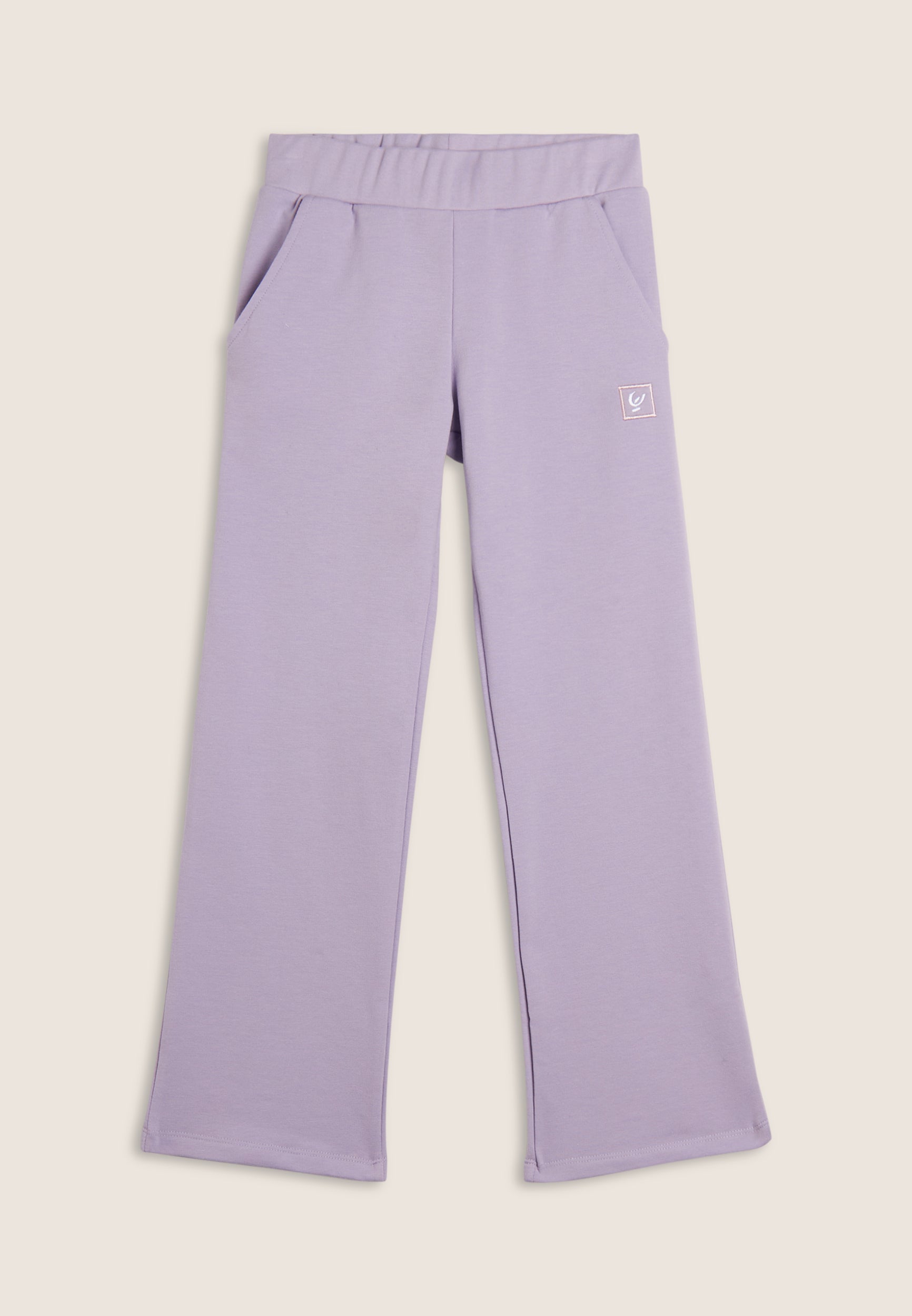 pantalon-sport-fille-freddy-jambe-large-poches image 1