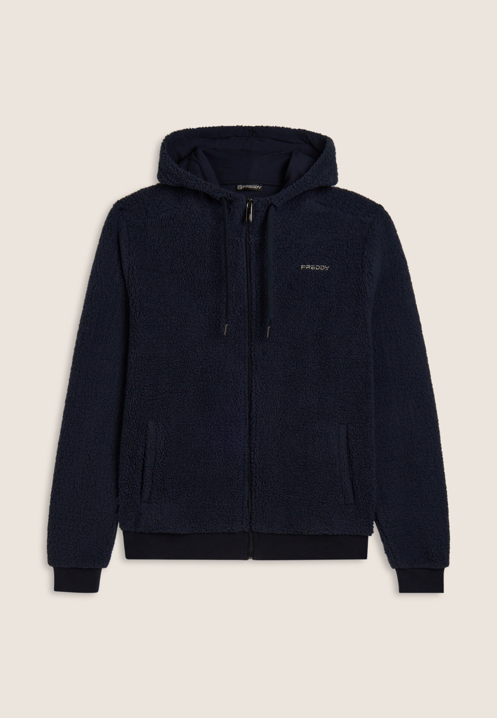 freddy-sweat-homme-polaire-sherpa-capuche-jersey image 5