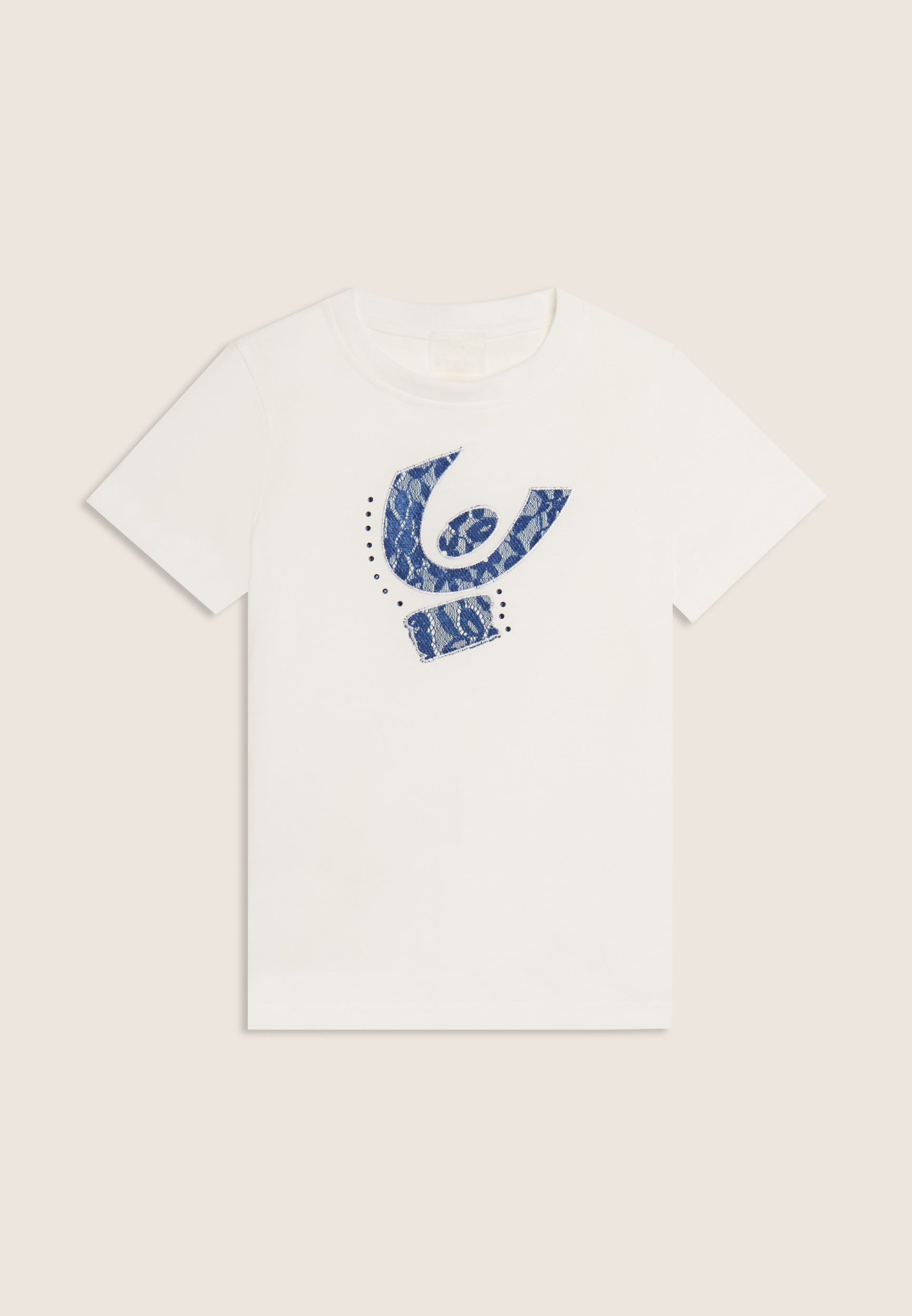 freddy-t-shirt-junior-maxi-logo-dentelle-et-strass image 1