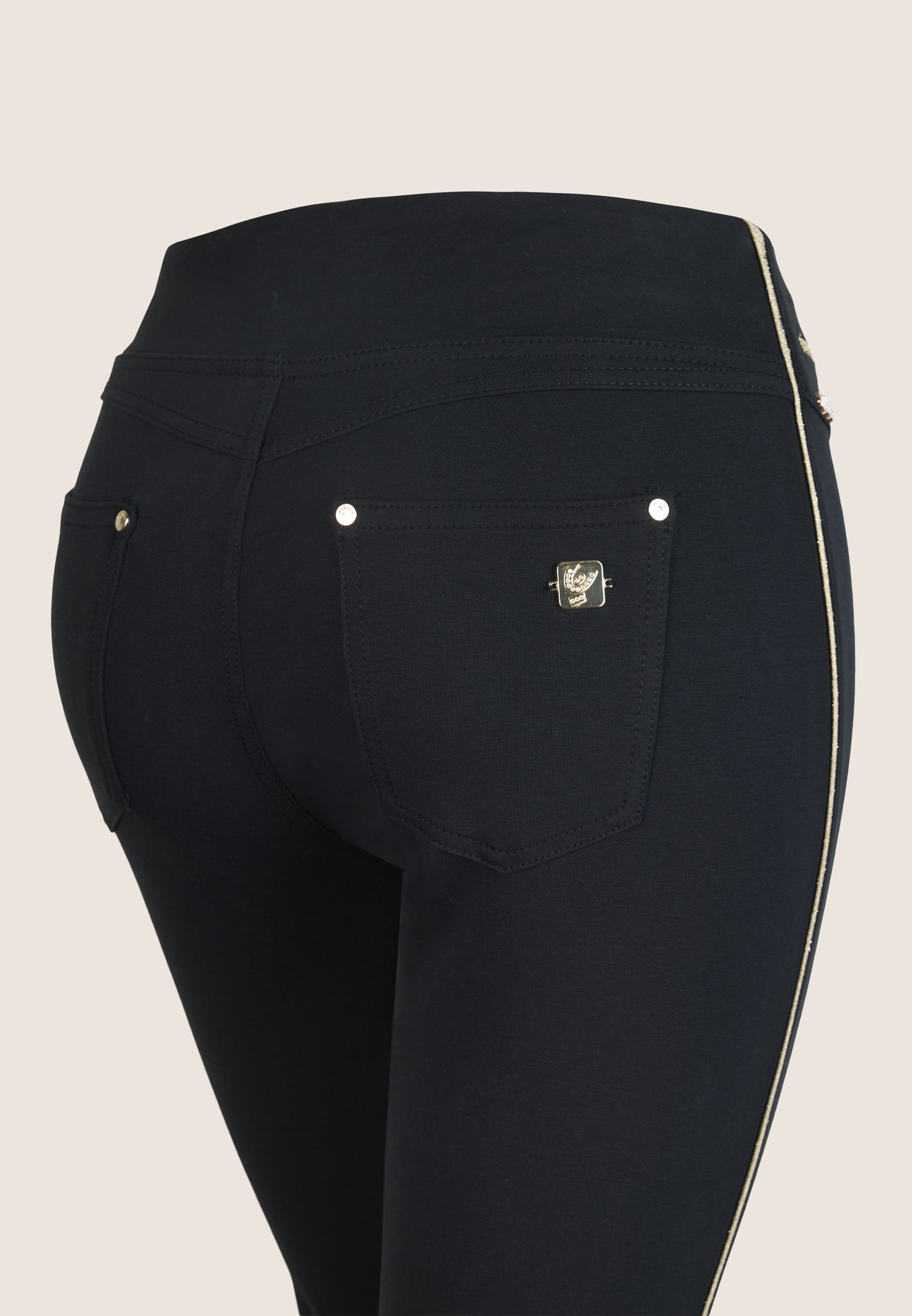 freddy-pantacourt-capri-skinny-coton-bio-taille-haute-femme image 3