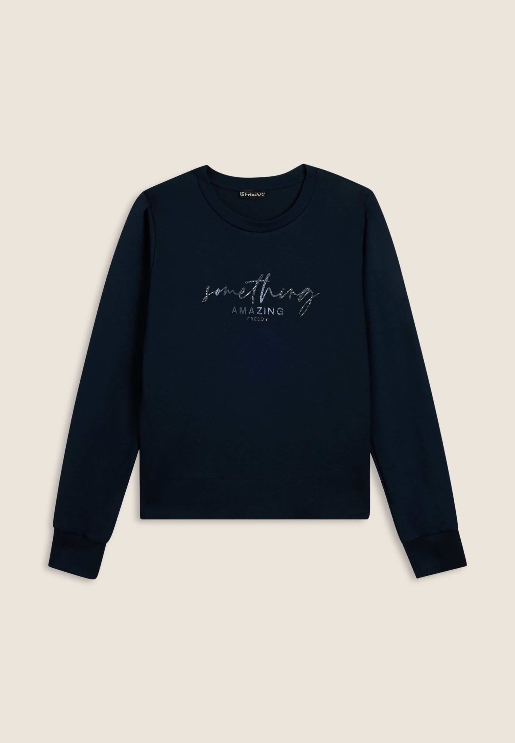 freddy-sweat-col-rond-viscose-strass-something-amazing image 4