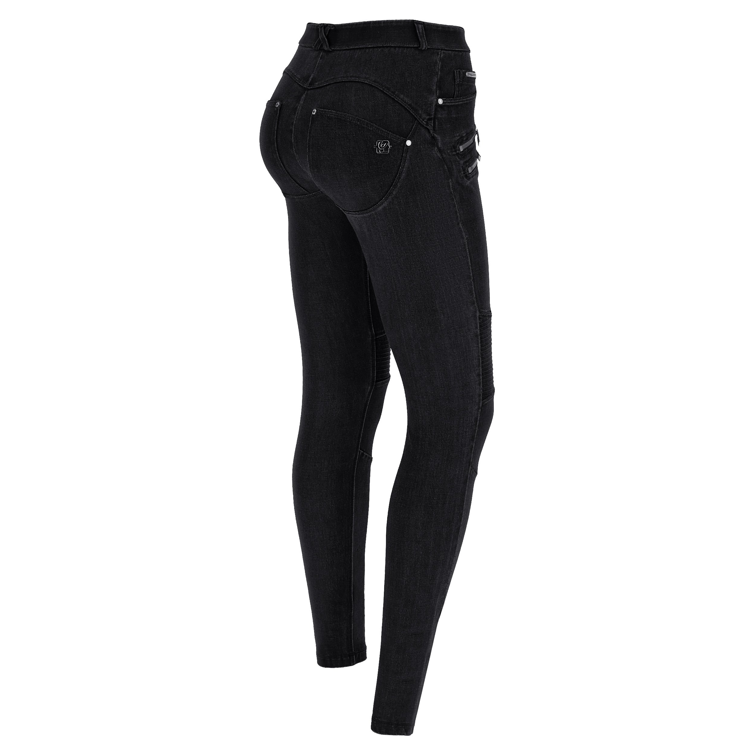 jean-push-up-freddy-wr-up-denim-navetta-d-tails-biker-superskinny image 7