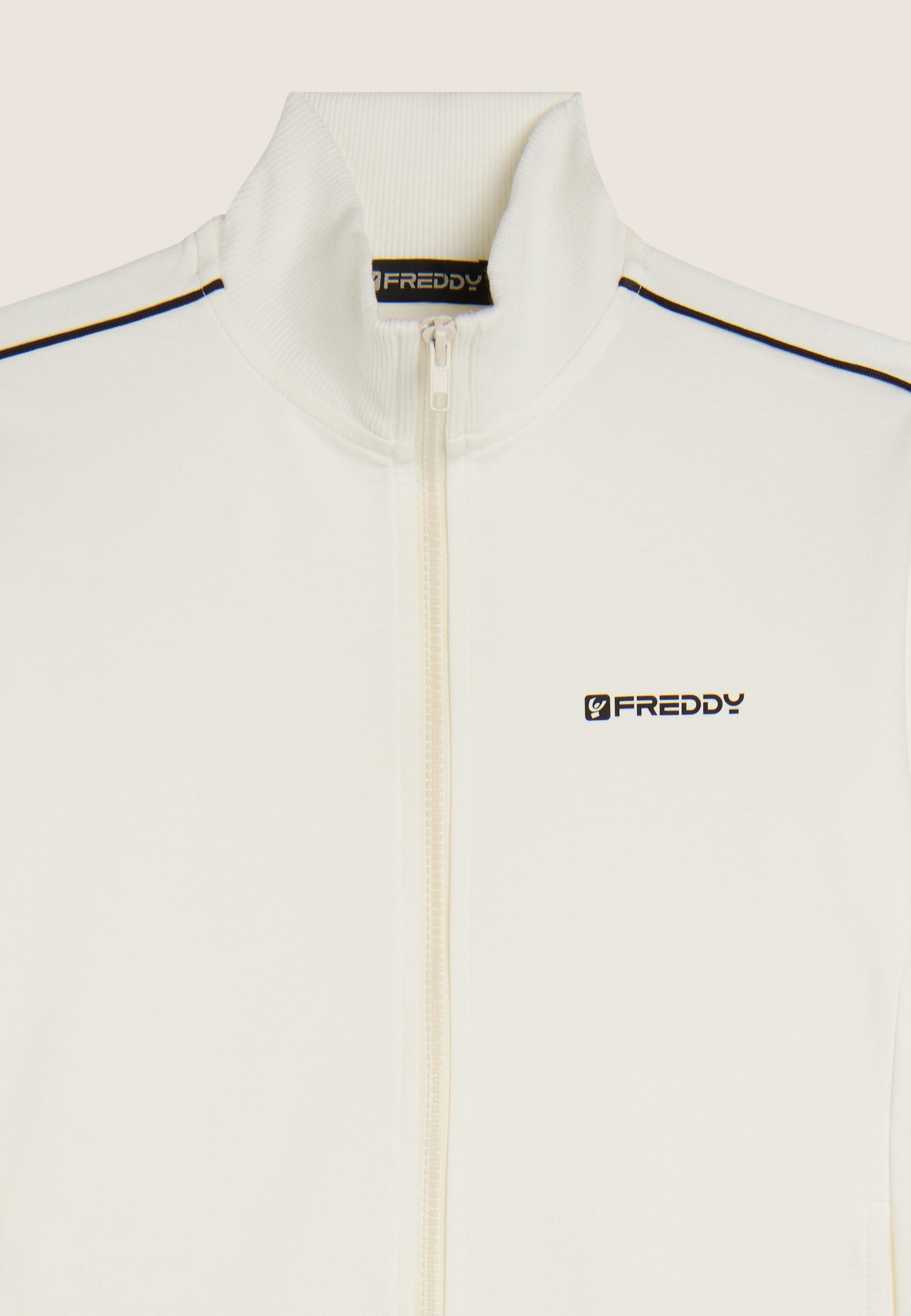 freddy-sweat-regular-fit-col-haut-zipp-bordures-contraste image 7