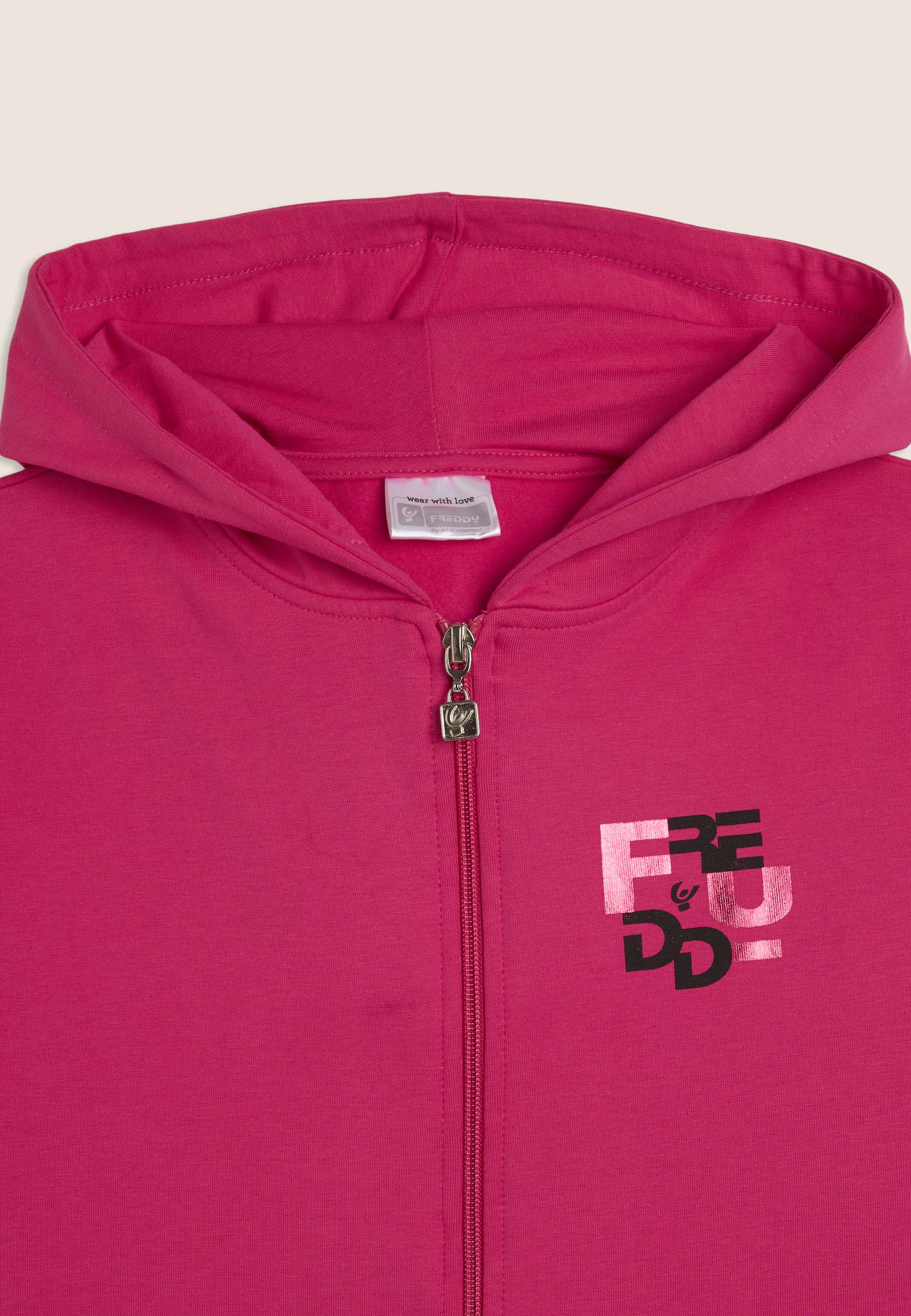 freddy-surv-tement-junior-fille-full-zip-capuche-poches-kangourou image 6