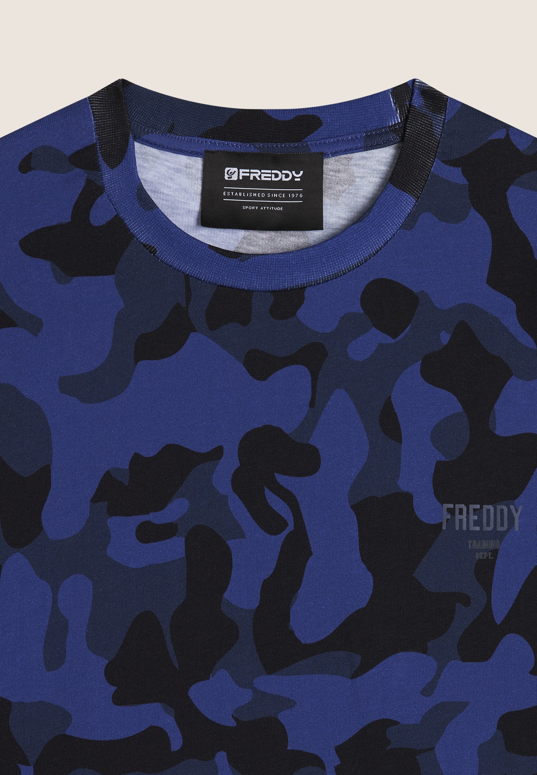 freddy-t-shirt-camouflage-all-over-coton-regular-fit image 7