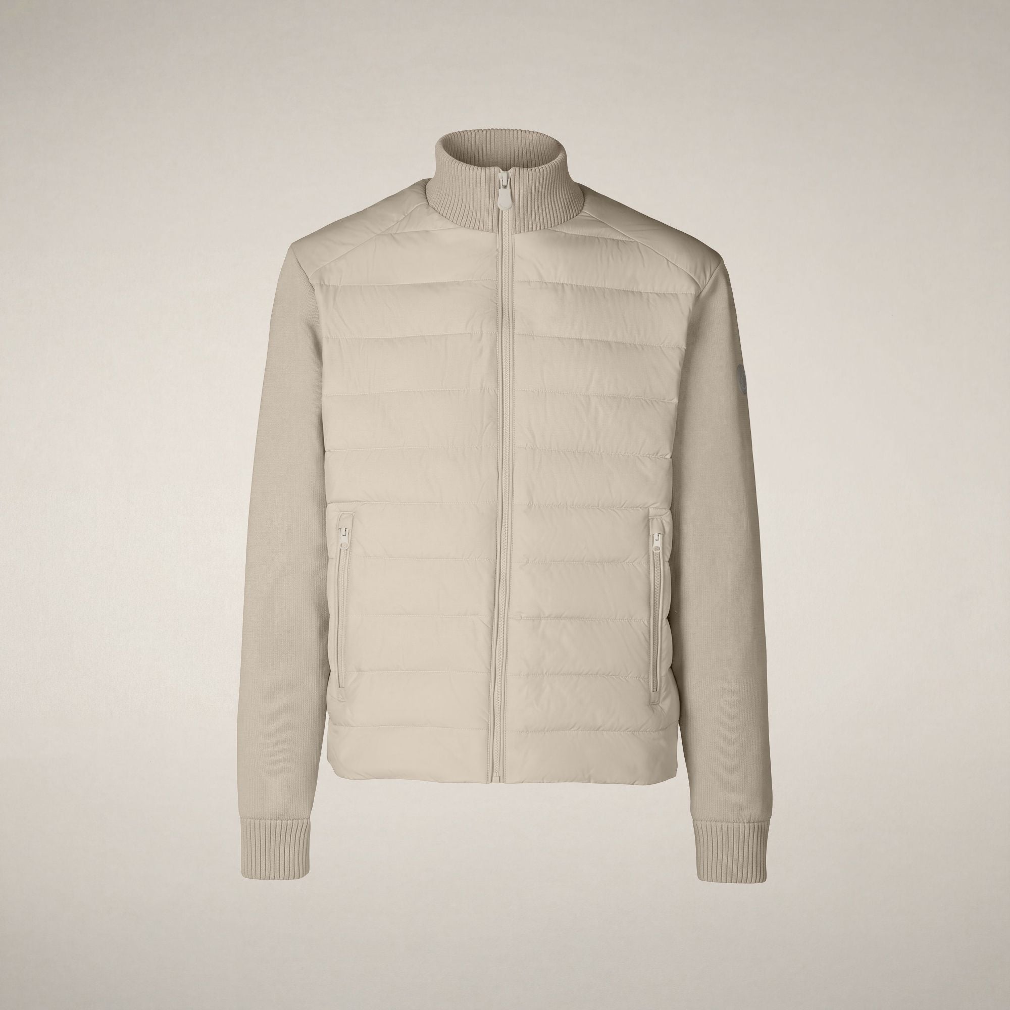 save-the-duck-sedum-veste-homme-beige-rainy-hybride image 3