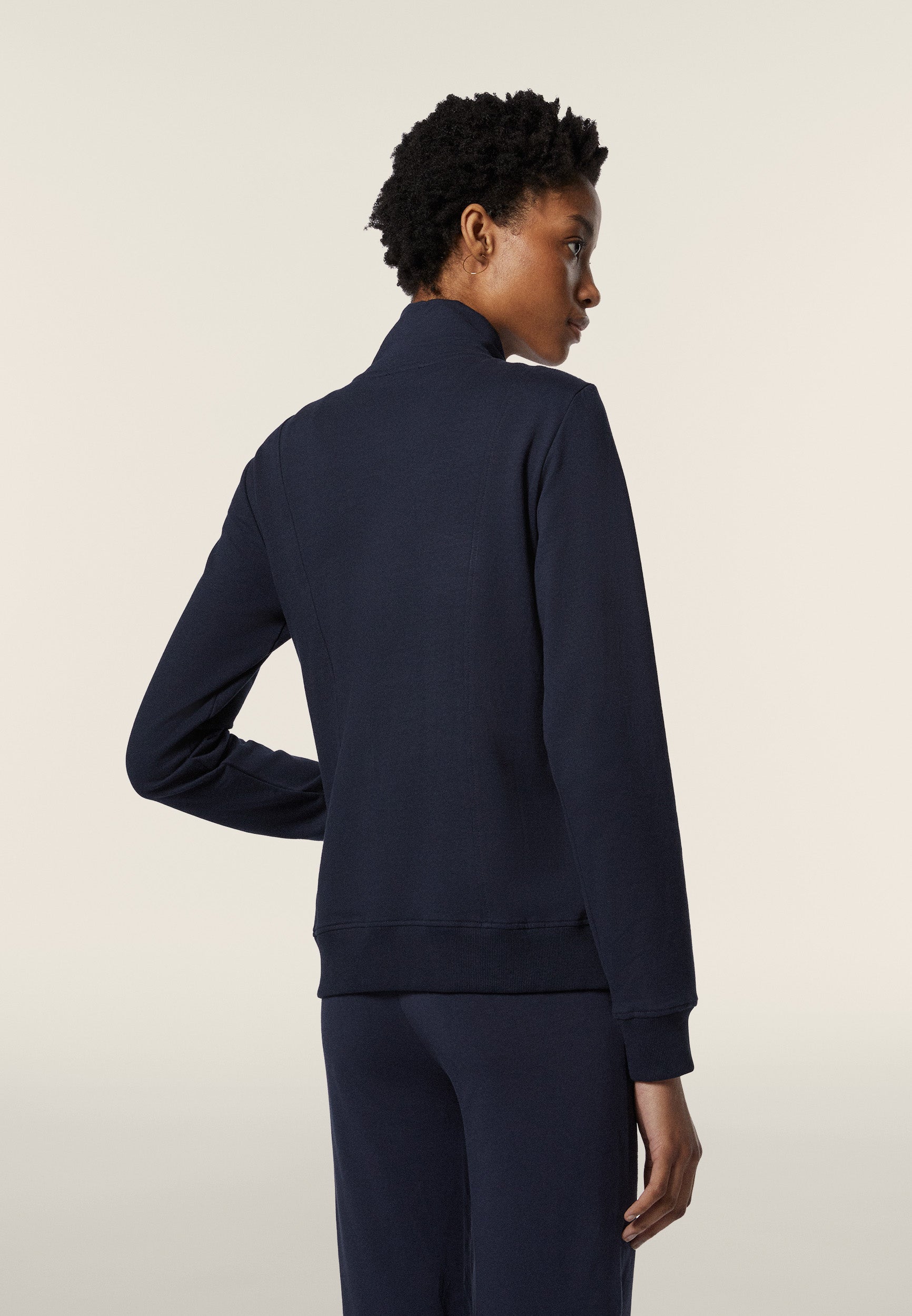 freddy-sweat-femme-zip-col-haut-regular-fit-logo-brod image 3