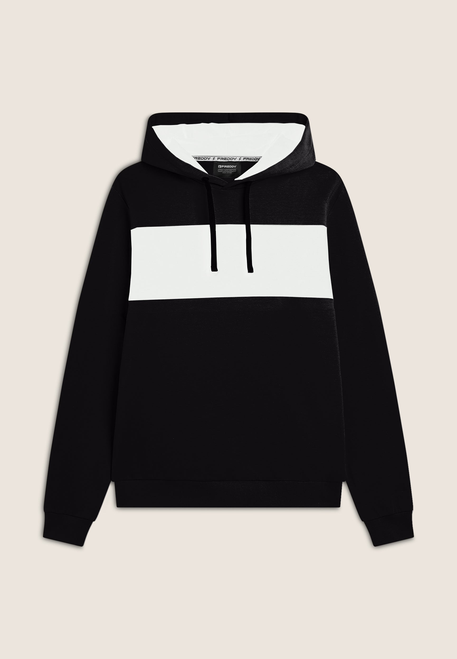 freddy-sweat-homme-regular-fit-capuche-color-block-zip image 4