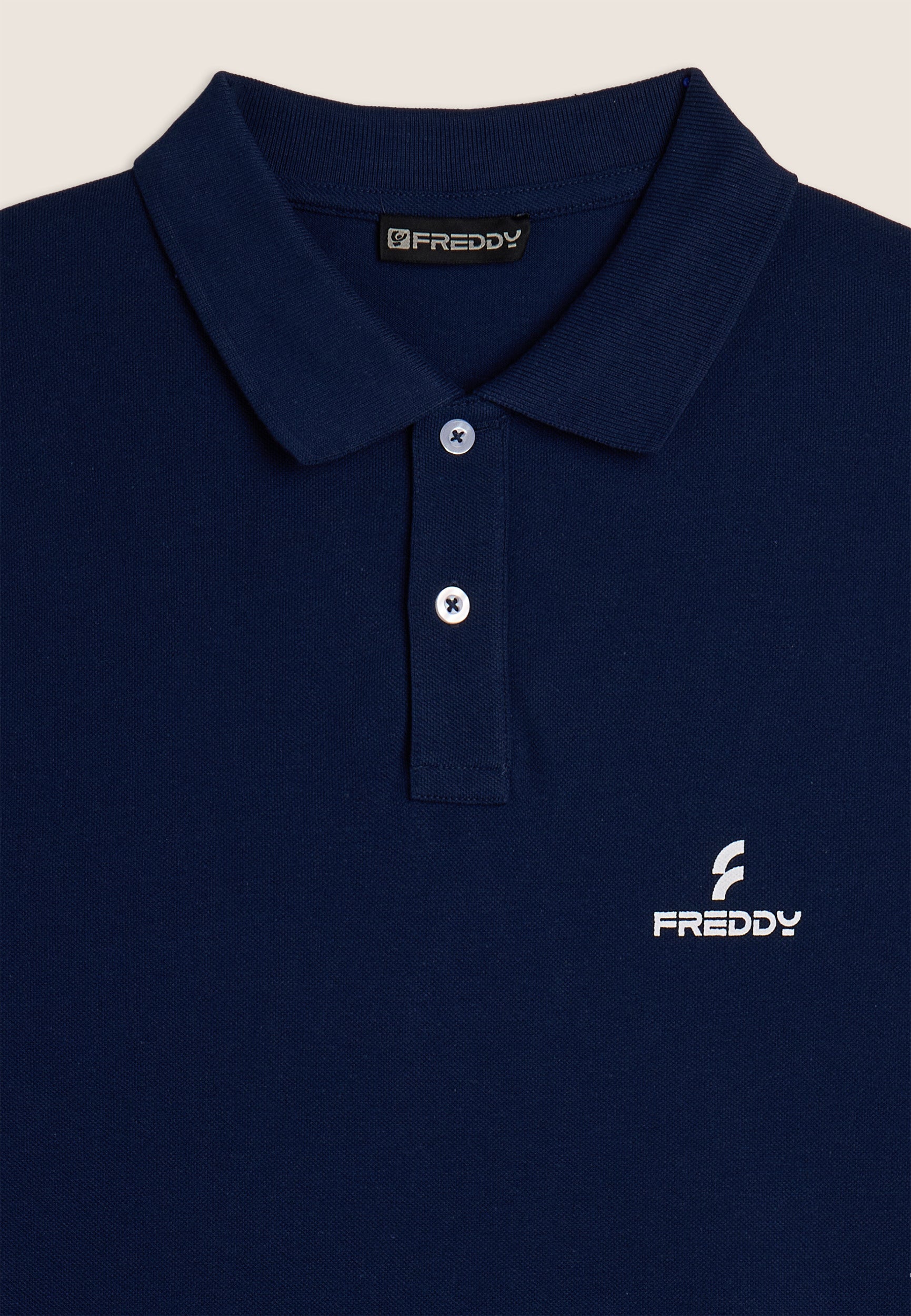 freddy-polo-homme-piqu-coton-100-logo image 3