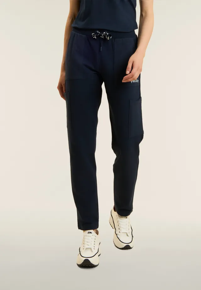 freddy-pantalon-regular-french-terry-poches-logo image 1