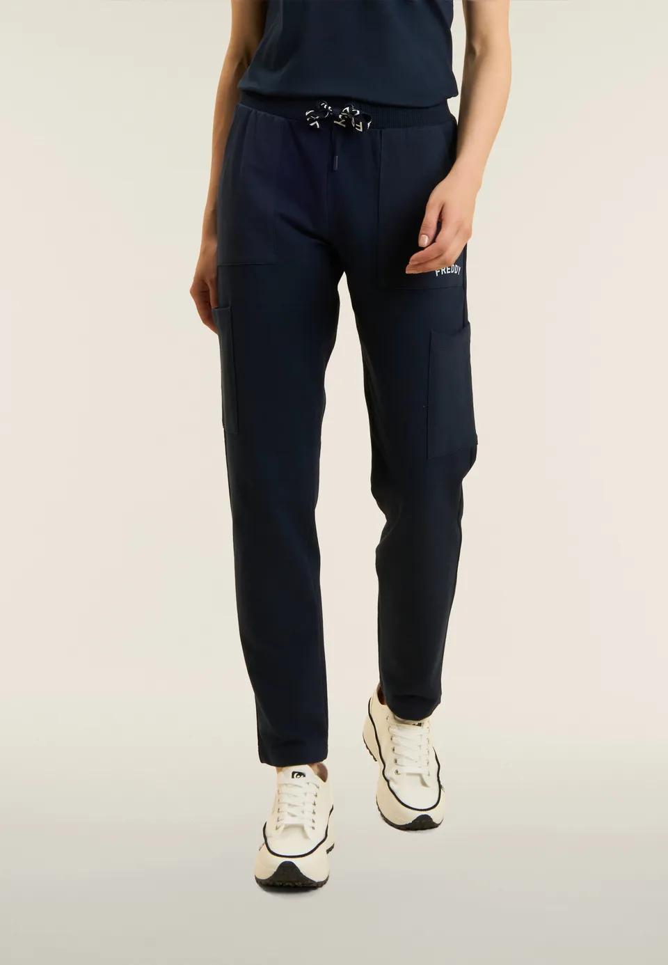freddy-pantalon-regular-french-terry-poches-logo image 1
