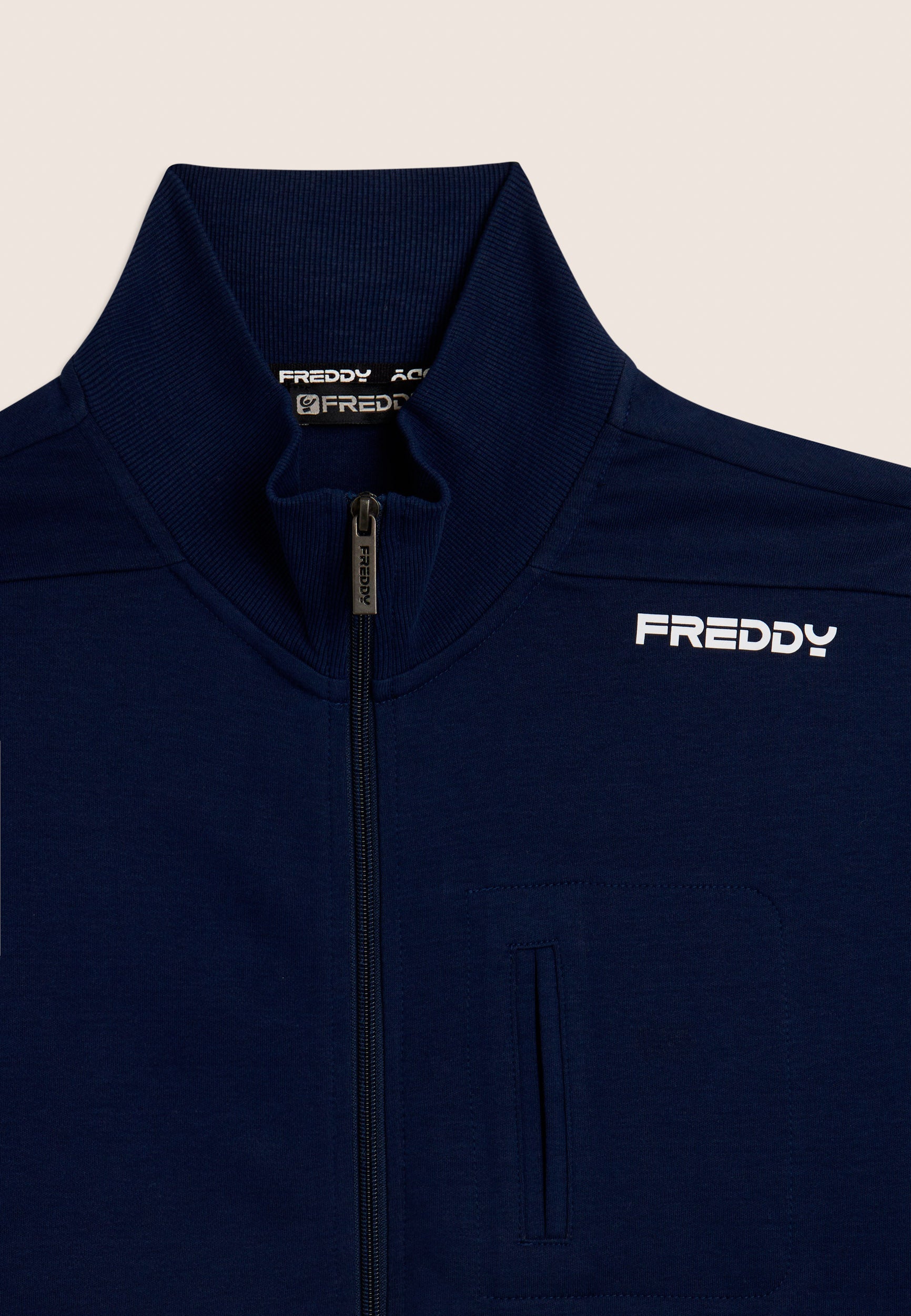 freddy-felpa-full-zip-collo-alto-sweat-zipp-coton-taschino image 8