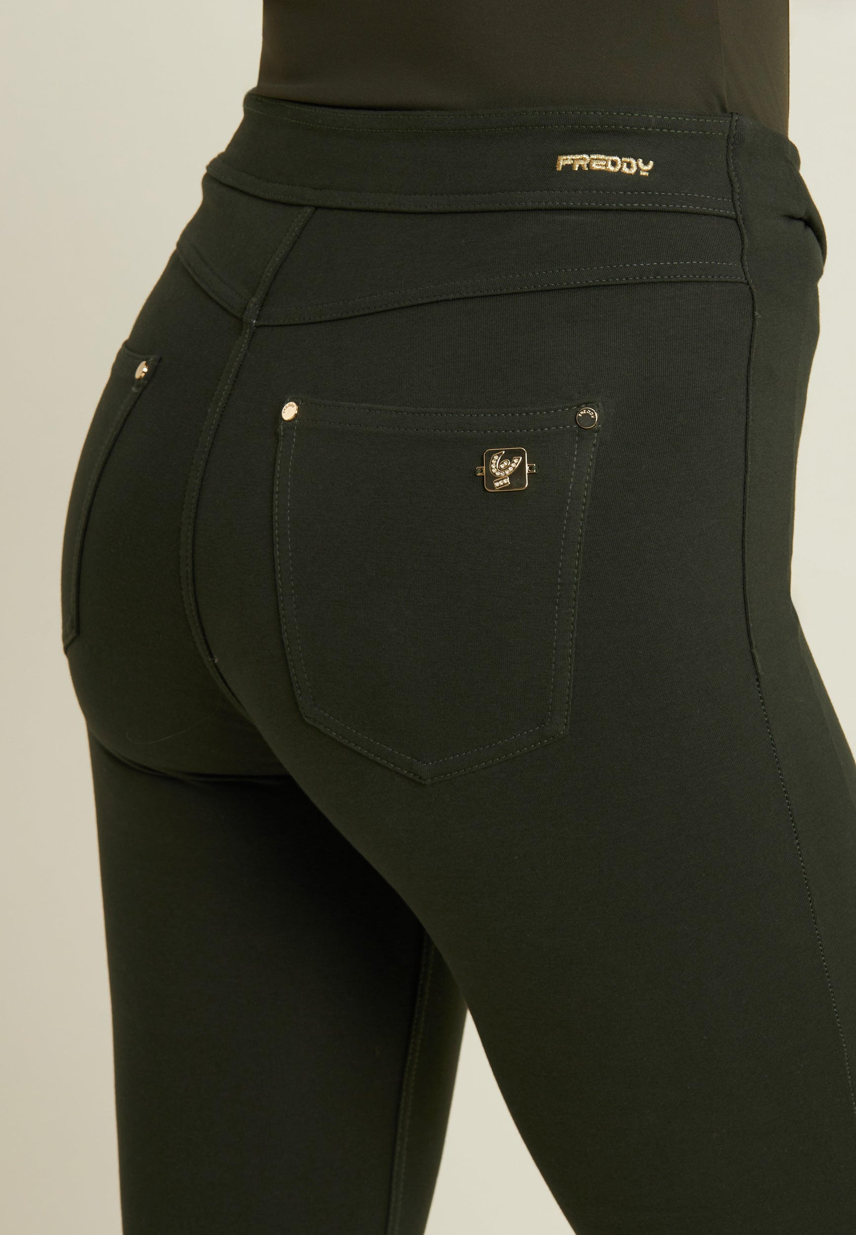 freddy-pantalon-n-o-w-super-skinny-taille-haute-bandes-crois-es image 5