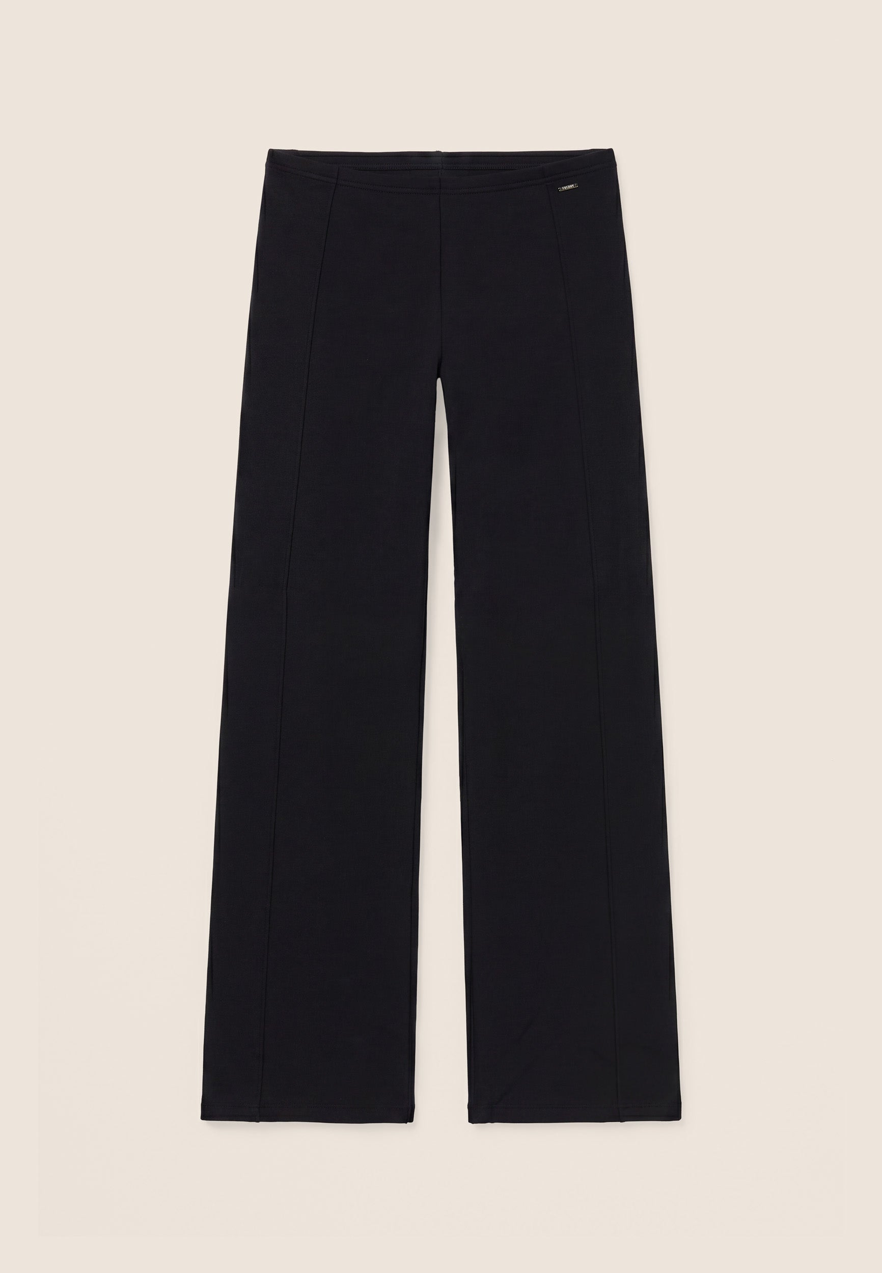 freddy-pantalon-slim-wide-leg-felpa-modal-femme image 5