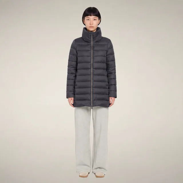 save-the-duck-lydia-doudoune-longue-femme-gris-b-ne image 1