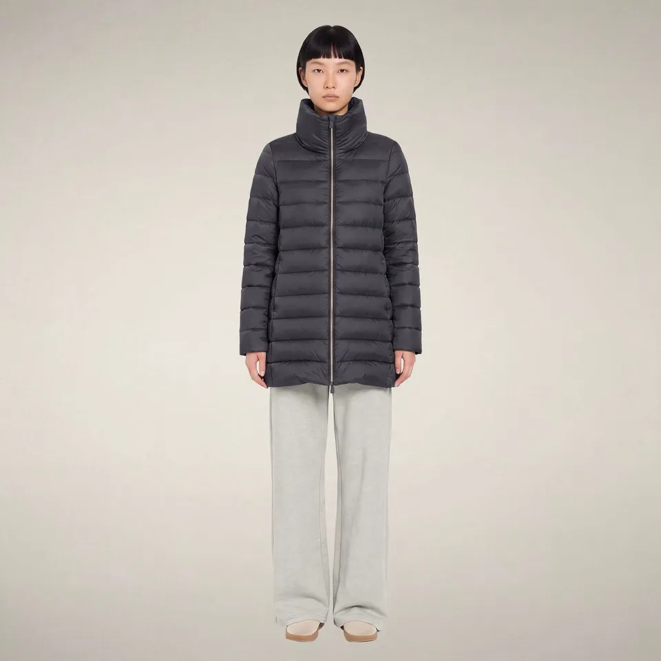 save-the-duck-lydia-doudoune-longue-femme-gris-b-ne image 1