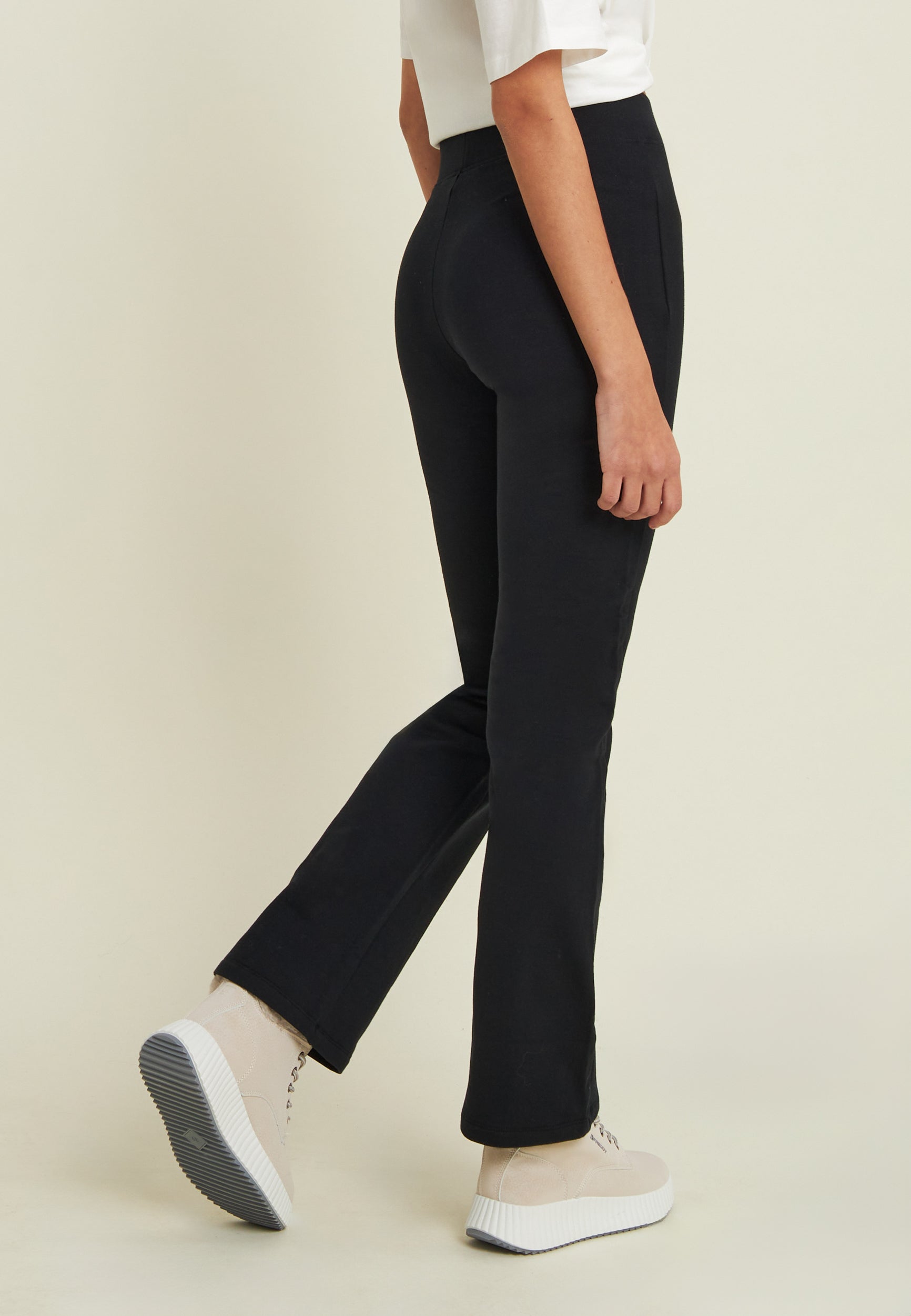 freddy-leggings-pattes-d-l-phant-femme-molleton-stretch image 3