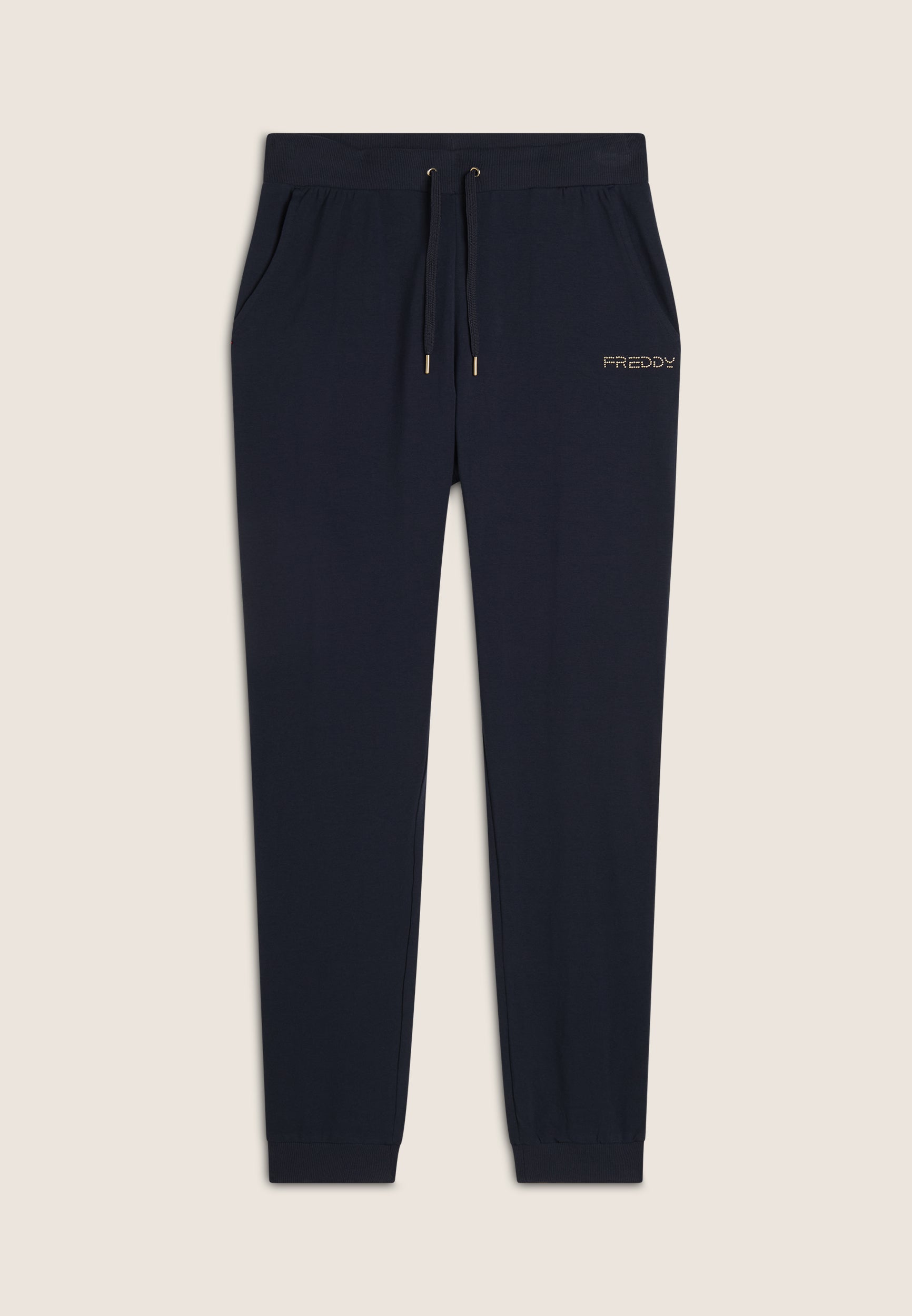 freddy-pantalon-jersey-revers-c-te-logo-perles-dor-es image 5